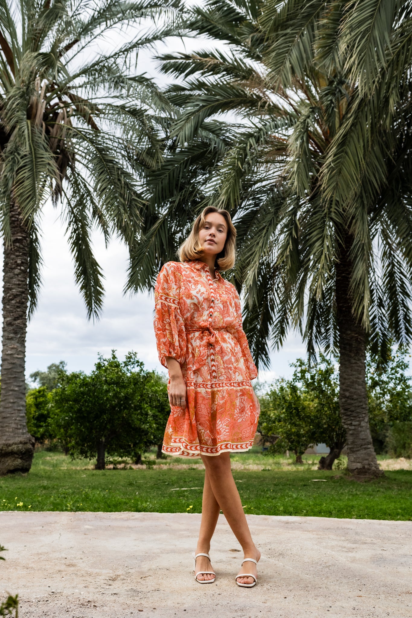 VIPRAYA Short Dress - Birch