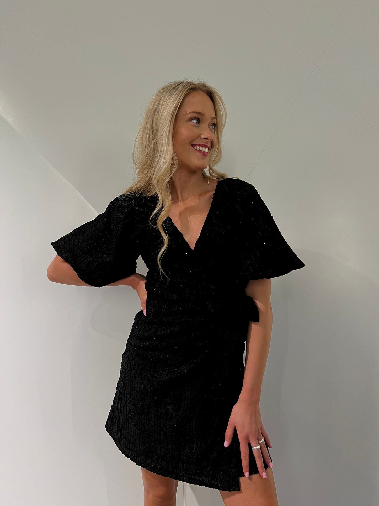 OBJFARA Short Dress - Black