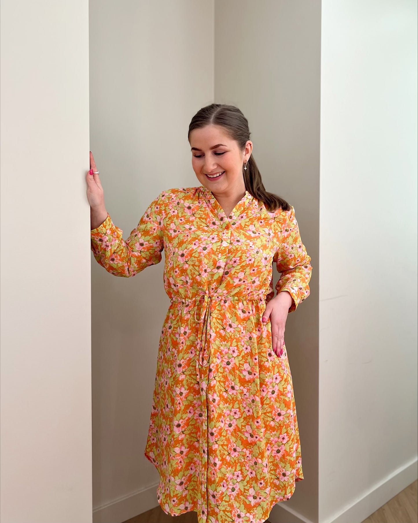 SLFDAMINA Dress - Emberglow