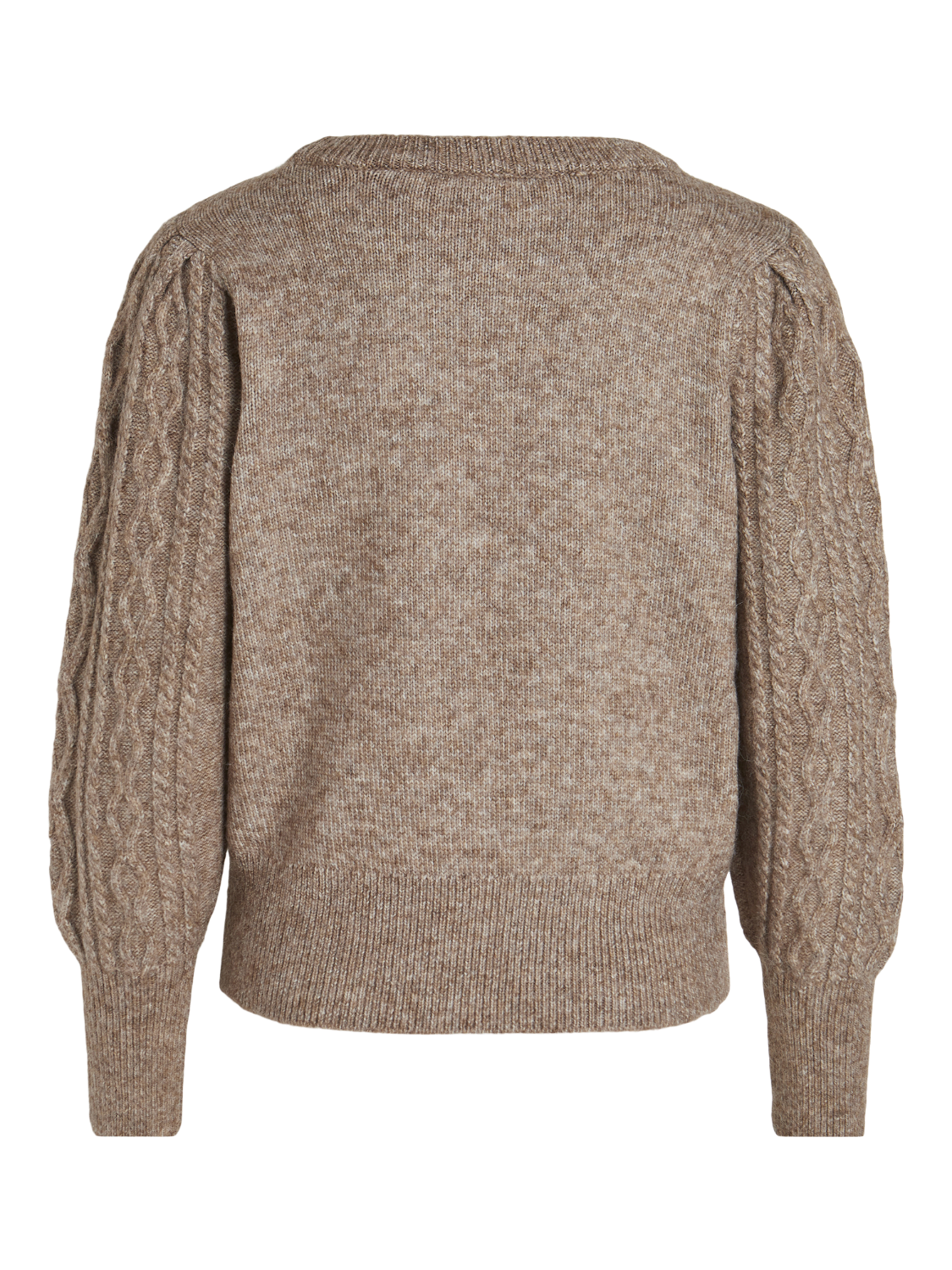 VISOLANGE Pullover - Brown Lentil