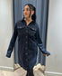 OBJHARLOW Dress - Dark Blue Denim