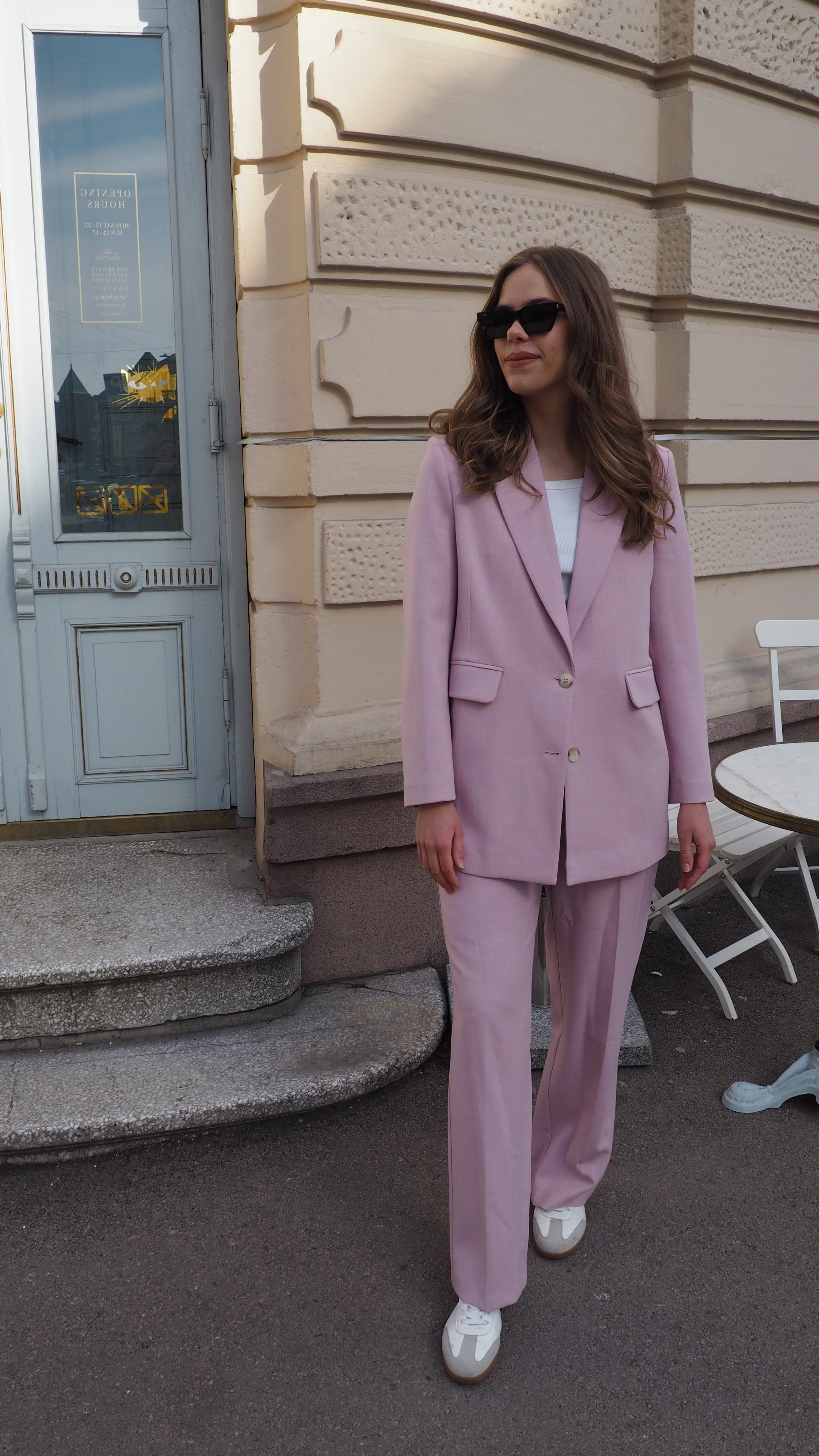 SLWRITA PANT - Bleached Mauve