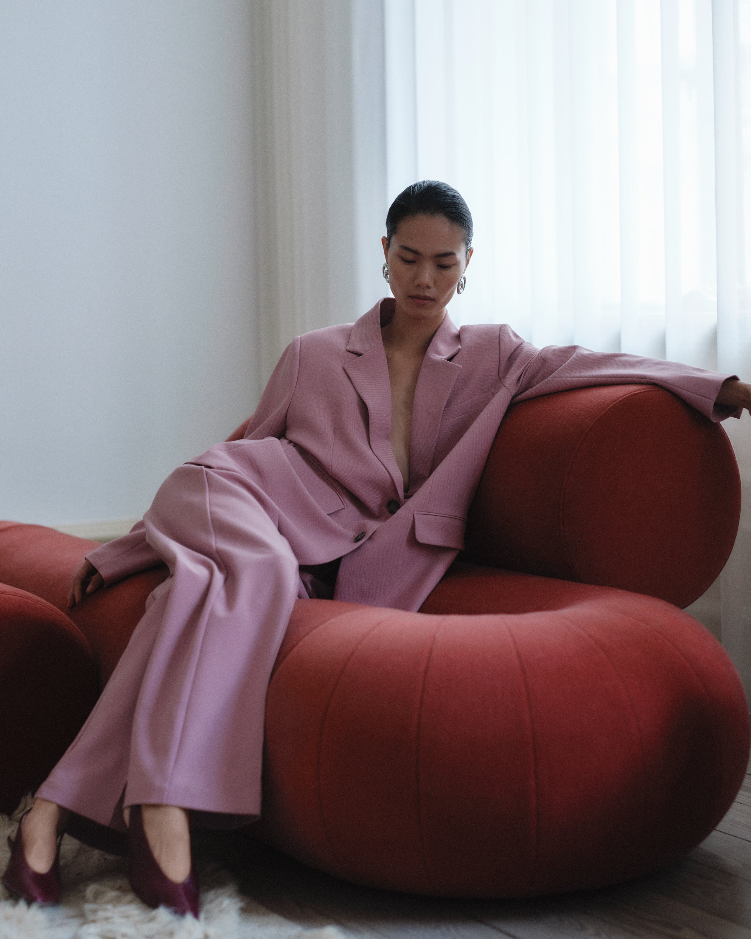 YASREEMAJ Trousers - Lilas