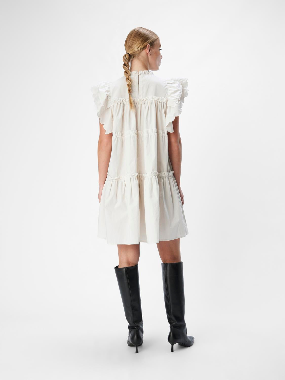 OBJHOPE Dress - White Sand