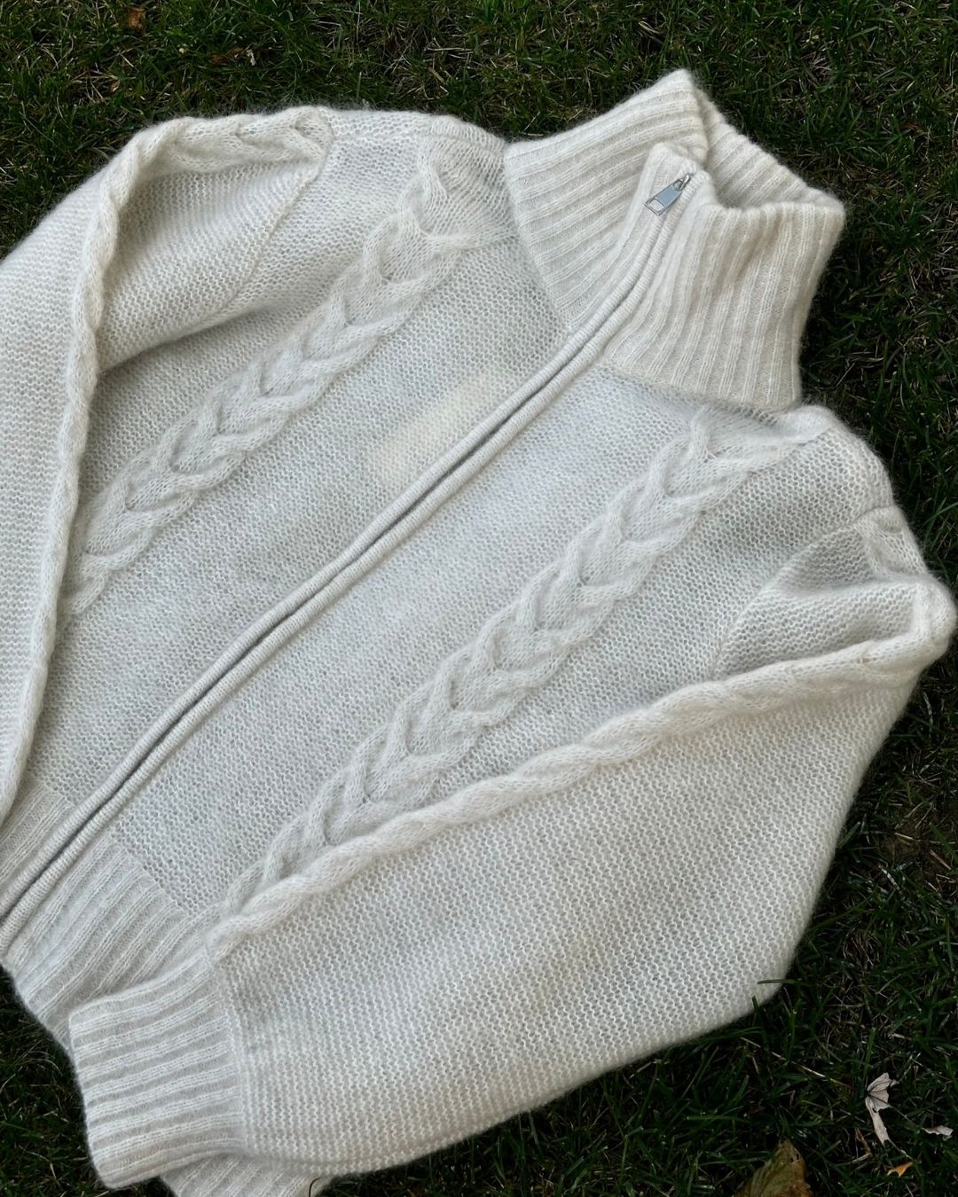 OBJNETE Knit Cardigan - Sandshell