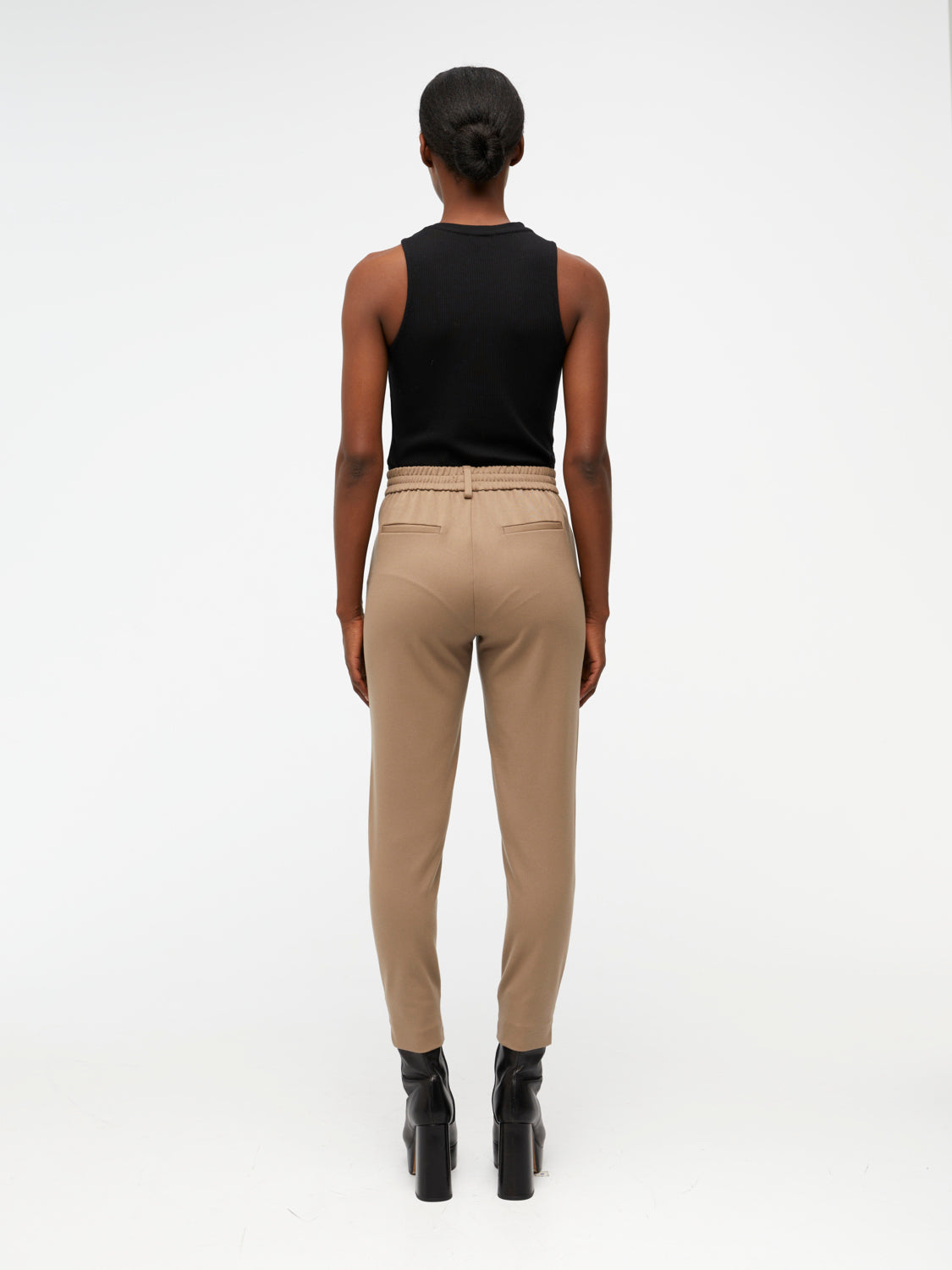 OBJLISA Slim Pant - Fossil