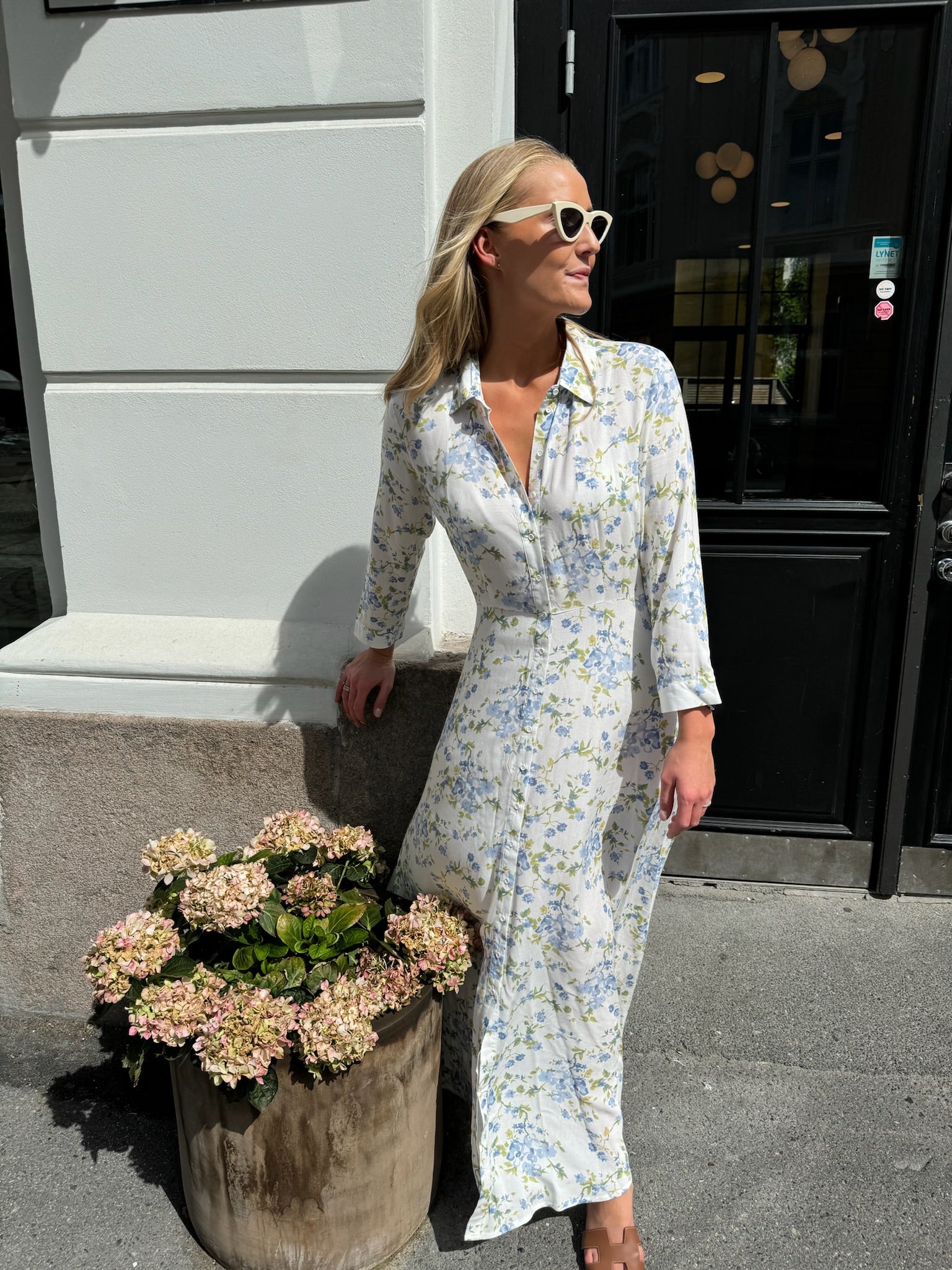 YASSAVANNA Long Dress - Star White