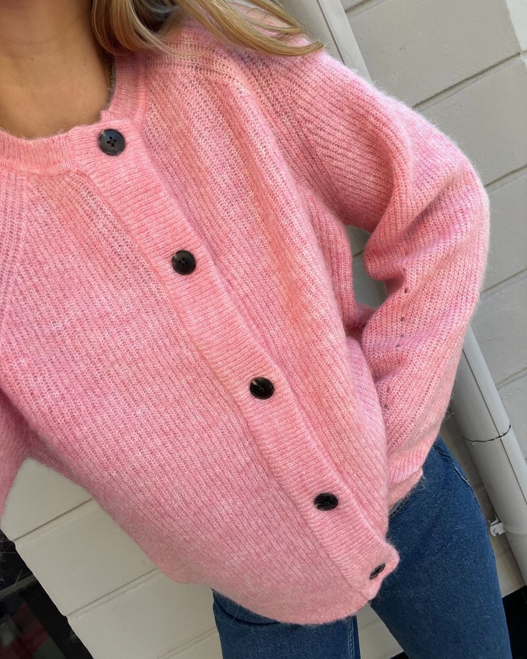 SLFLULU Knit Cardigan - Peony