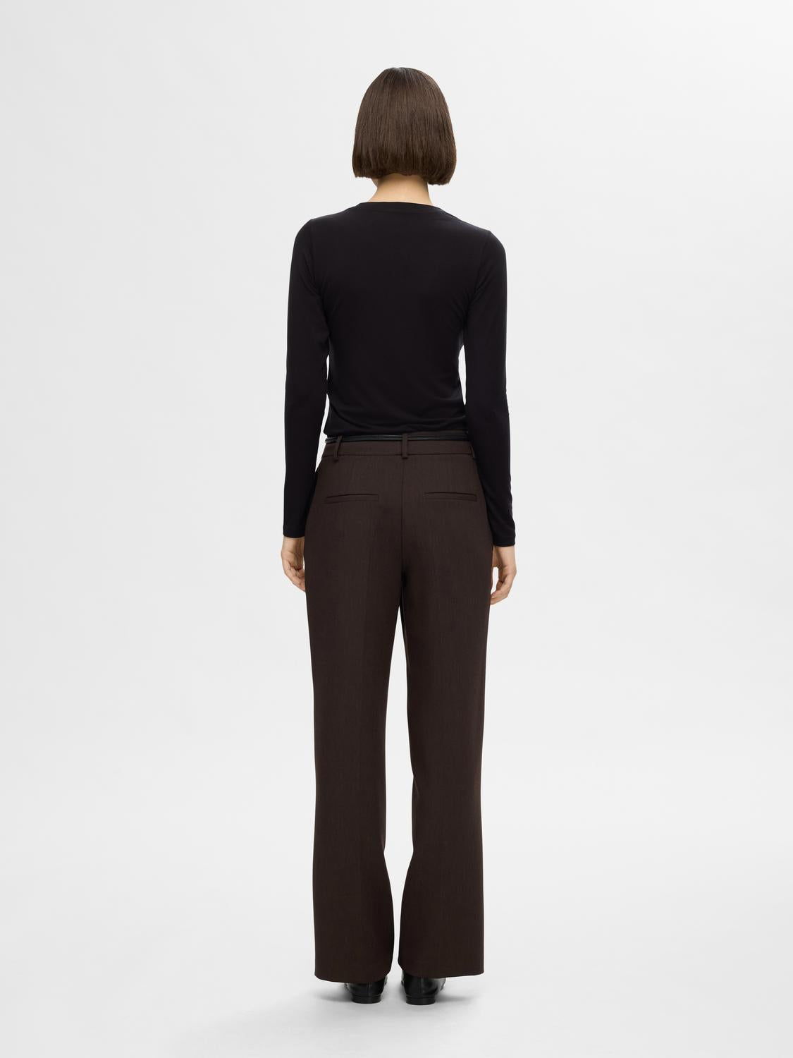 SLFRITA Trousers - Coffee Bean