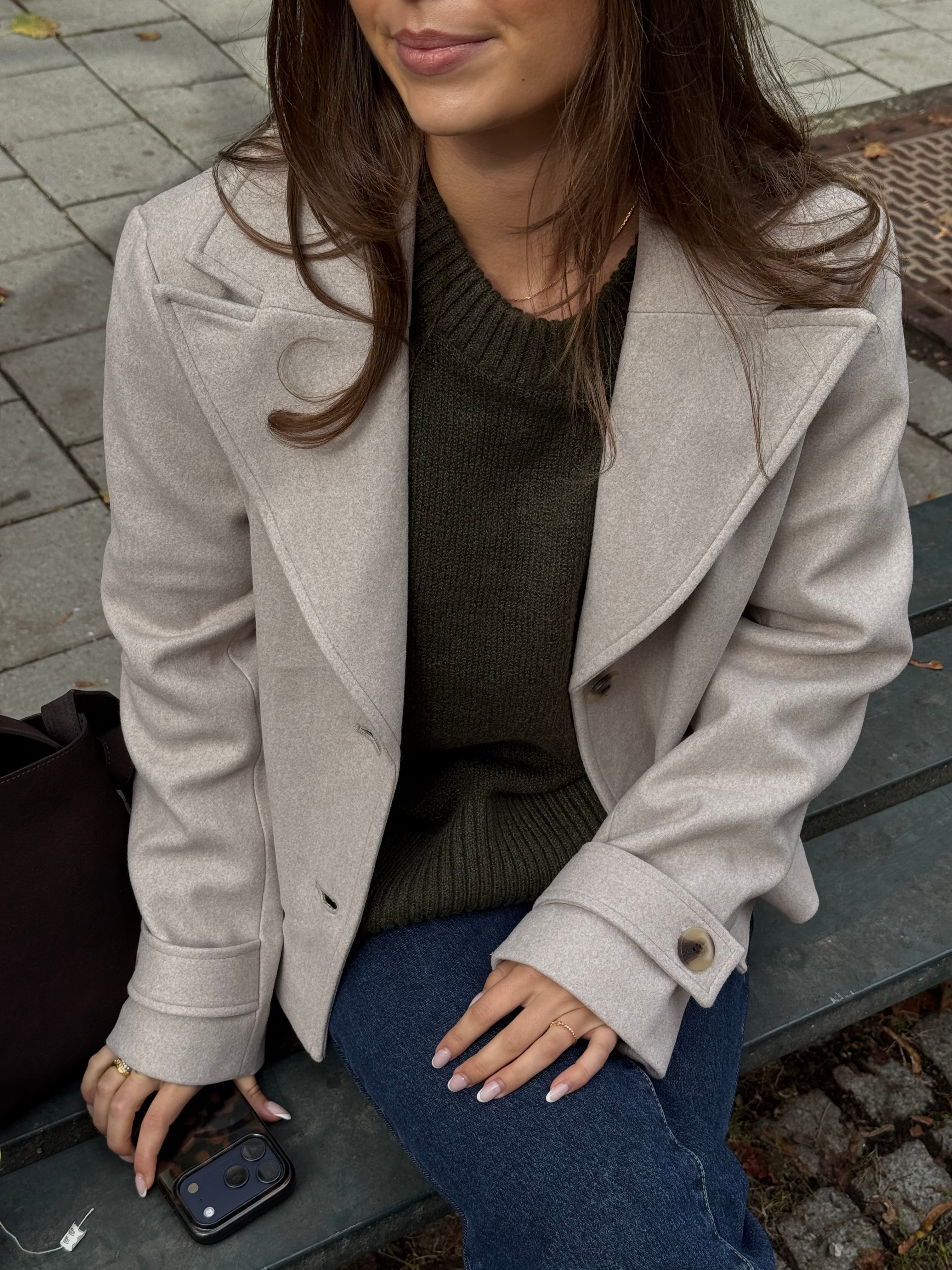 VISOLO Jacket - Natural Melange