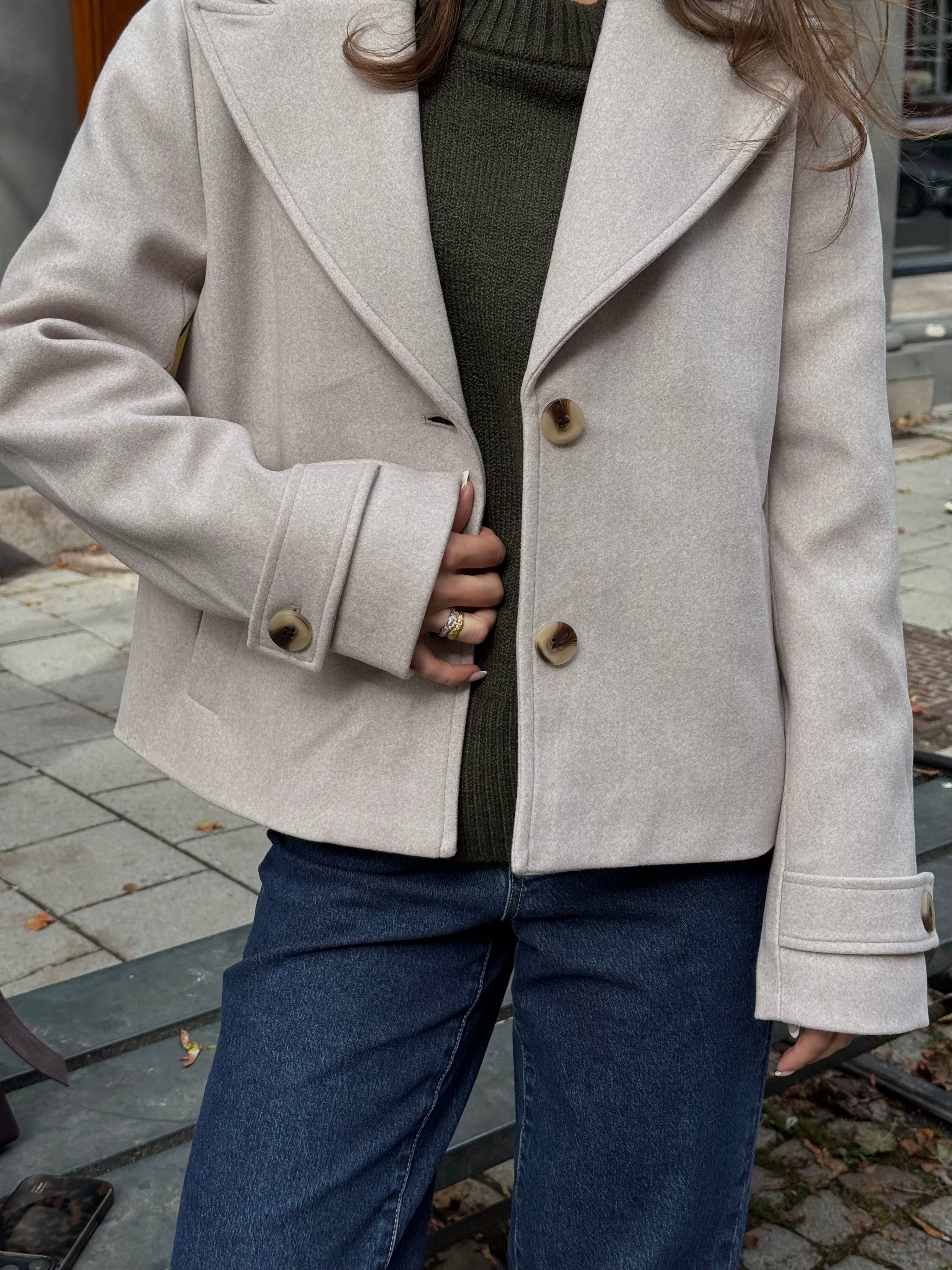 VISOLO Jacket - Natural Melange