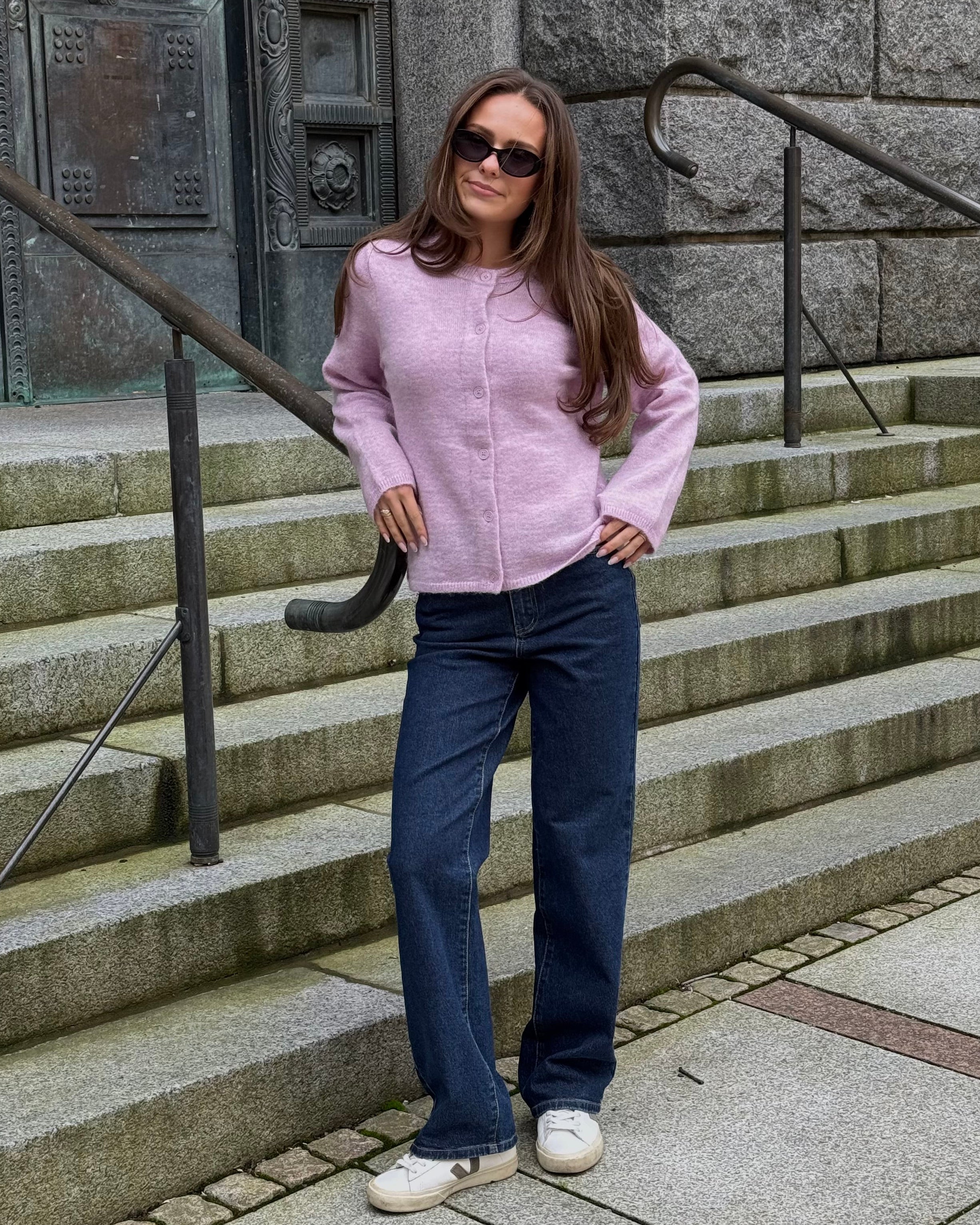 SLWLULU Knitted Cardigan - Winsome Orchid