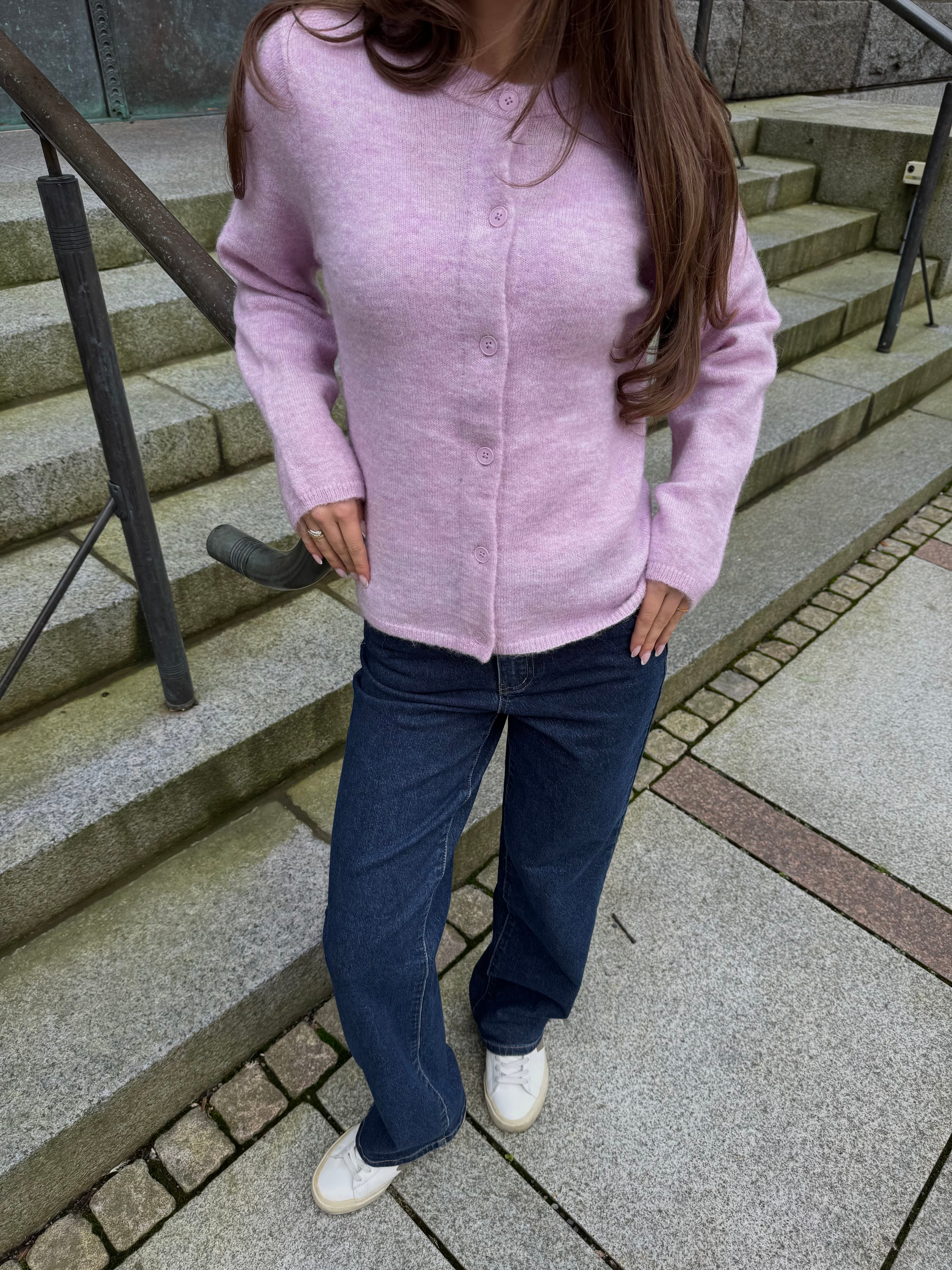 SLWLULU Knitted Cardigan - Winsome Orchid