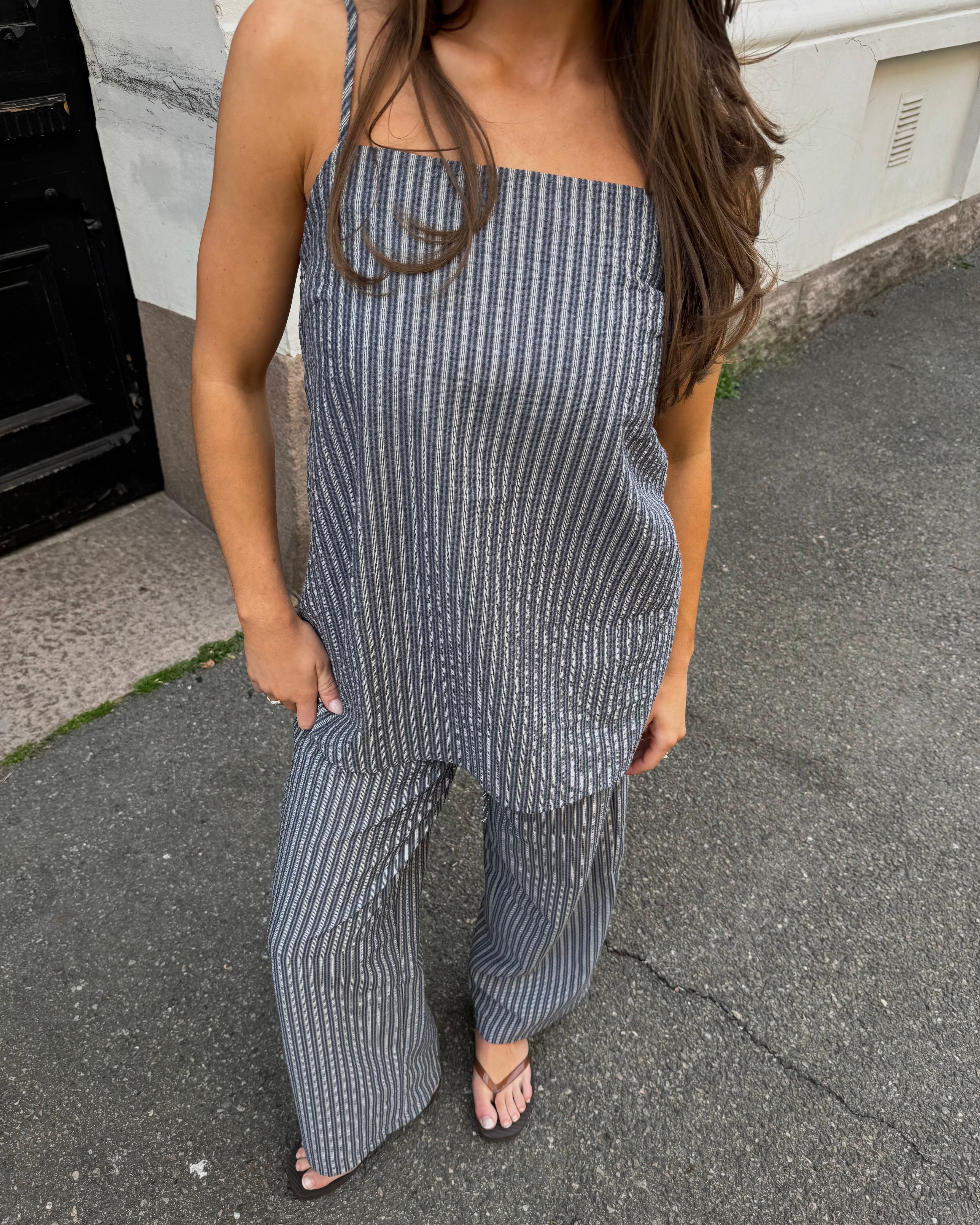 OBJLUNIA Top - Dark Denim