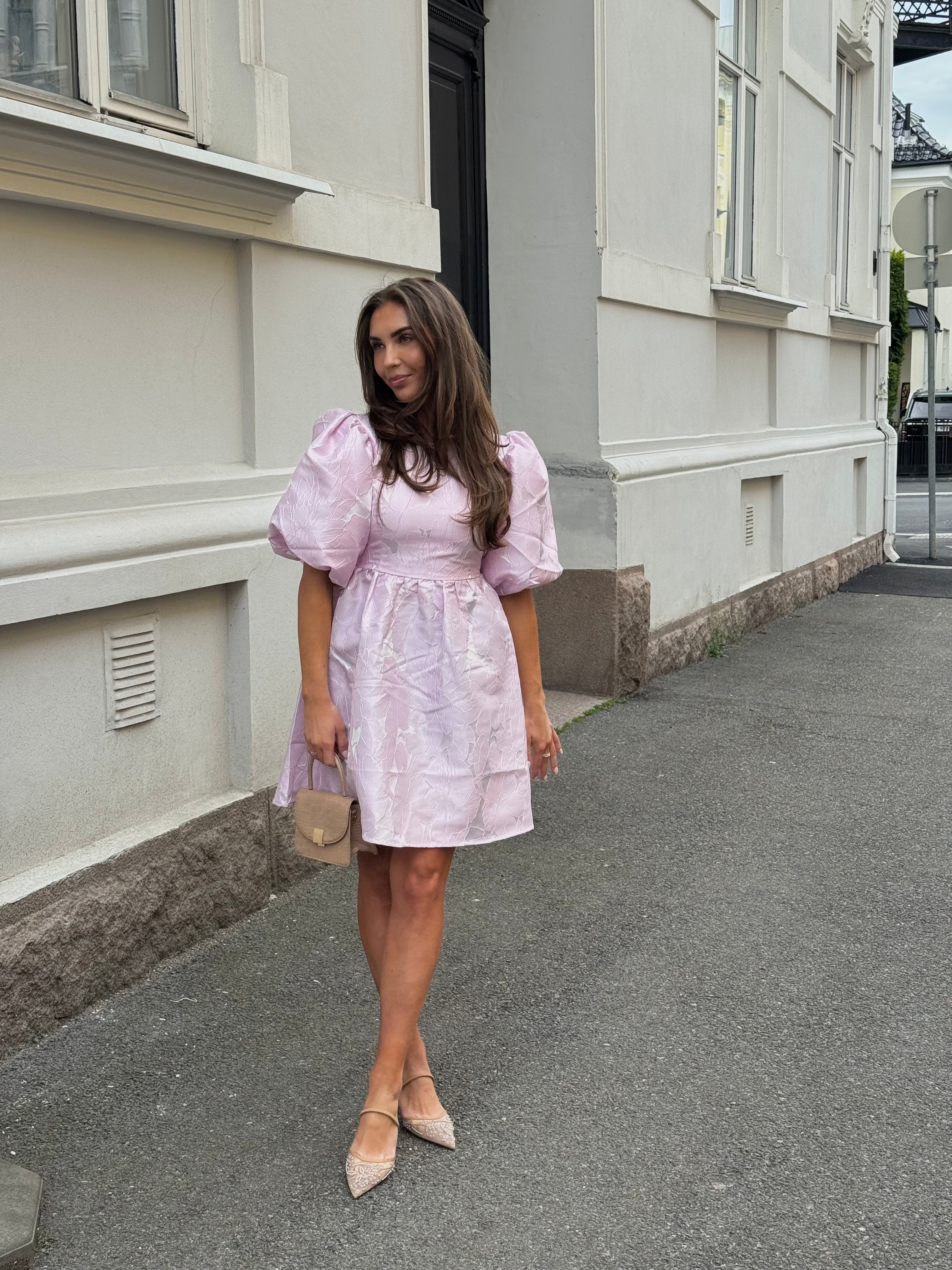 YASNOEALLA Short Dress - Orchid Petal