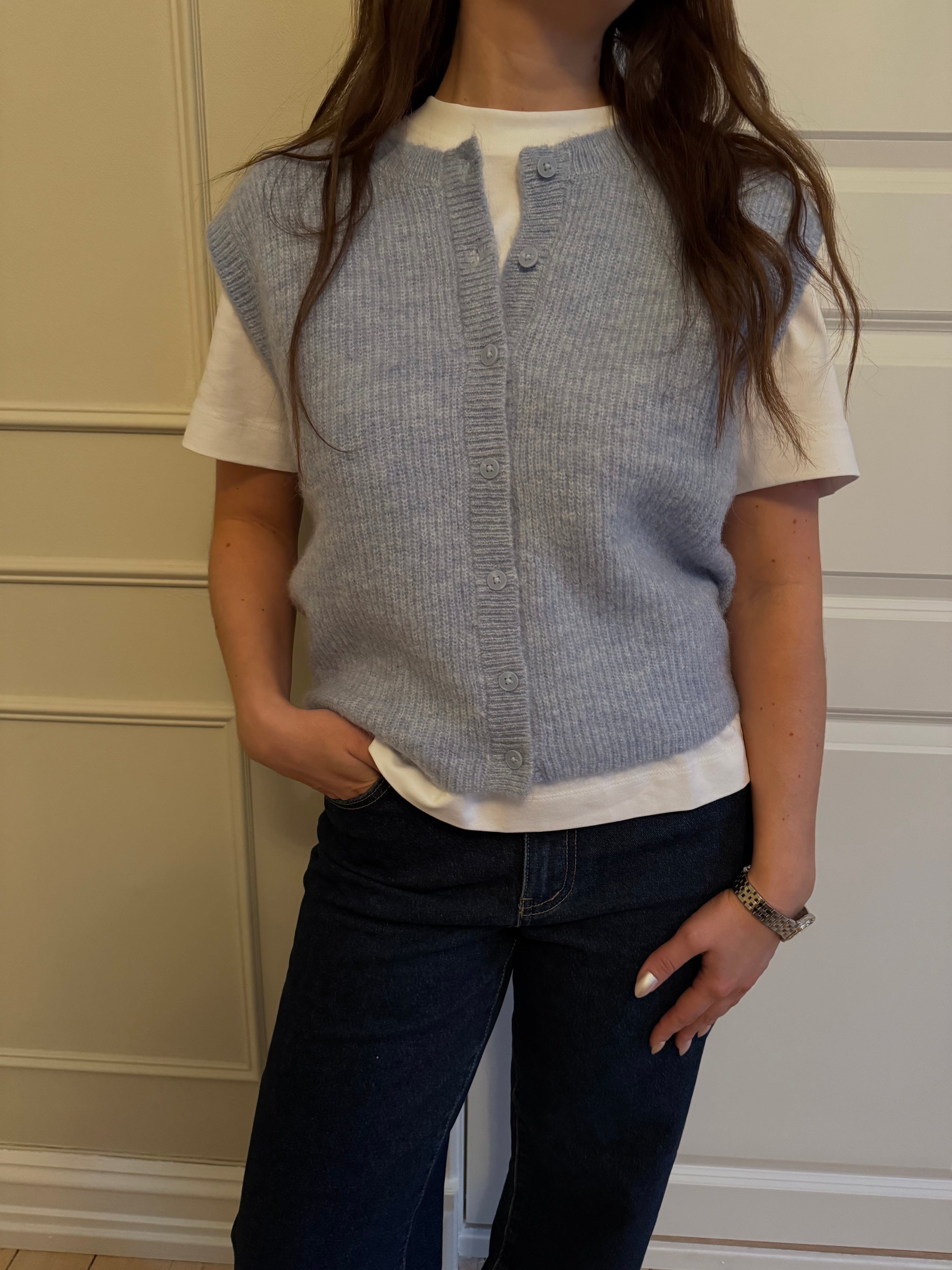 SLFLULU Pullover - Cashmere Blue