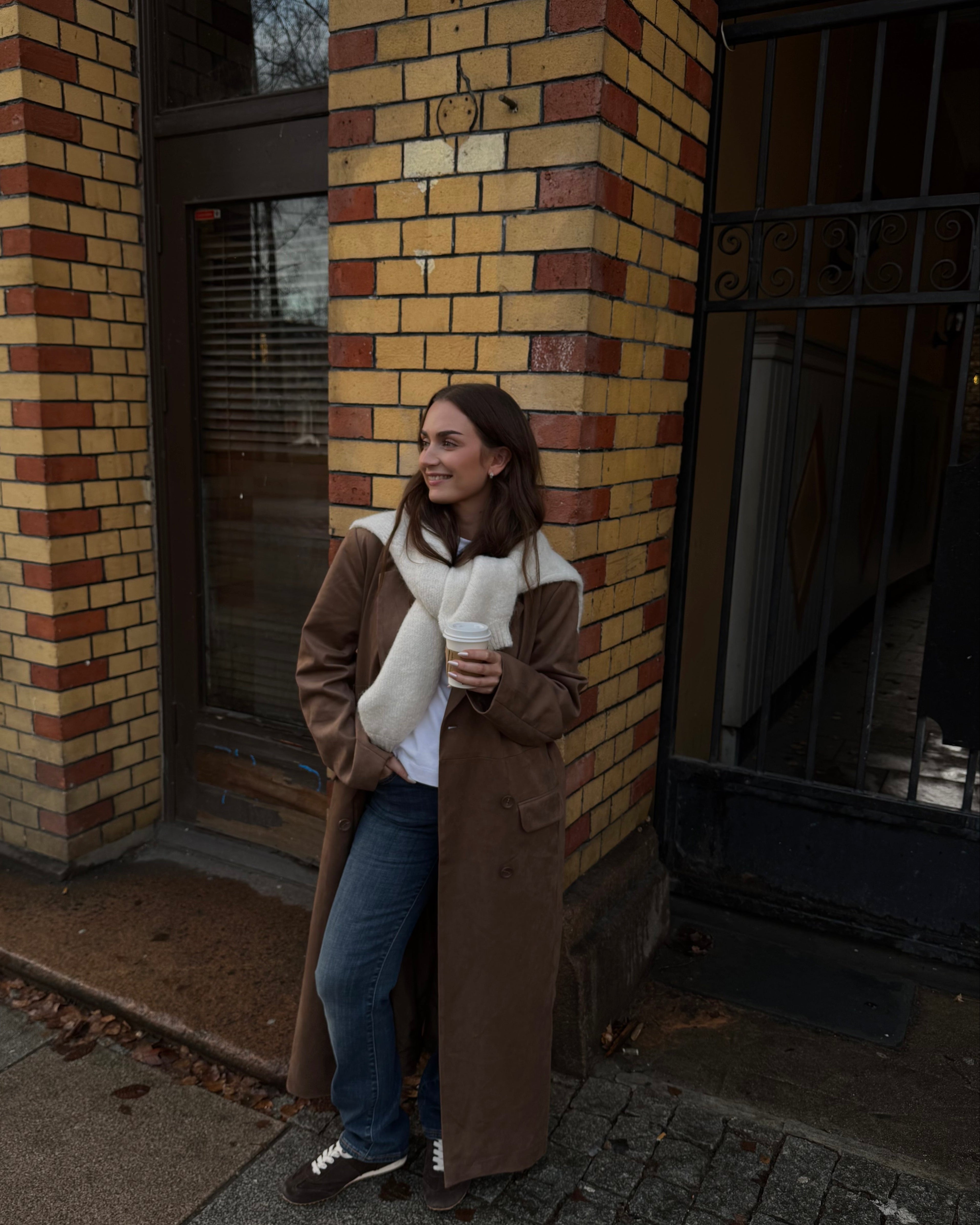 OBJFENJA Blazer - Dark Earth