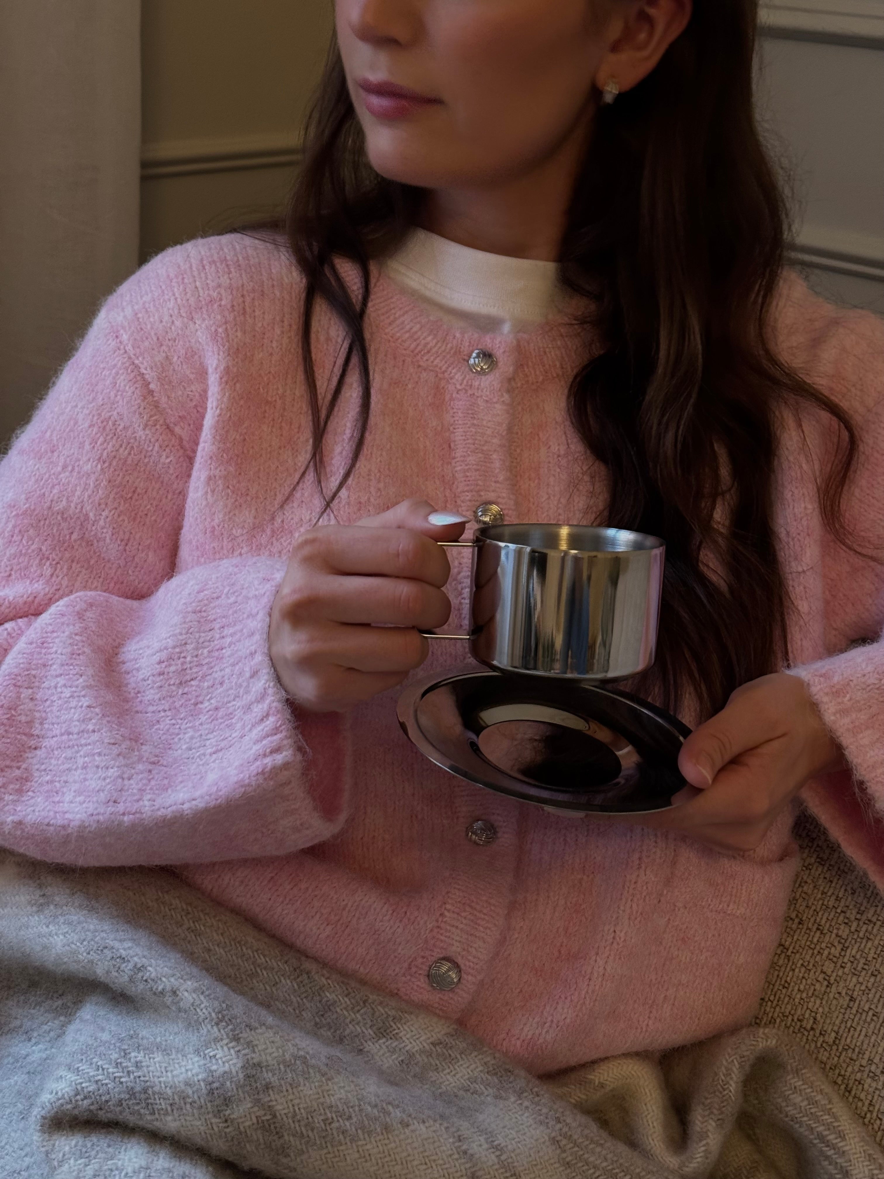 OBJSAGGIA Pullover - Pink Lady