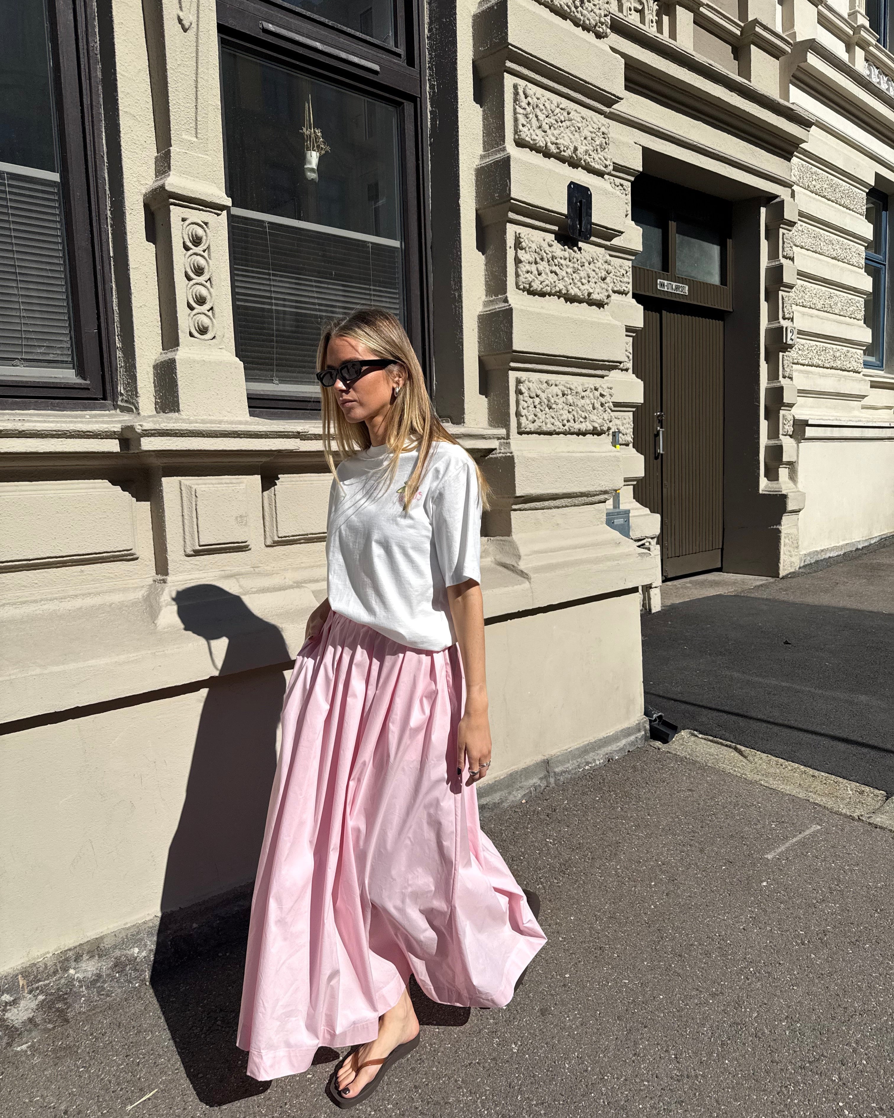 OBJPAIGE Long Skirt - Pale Lilac