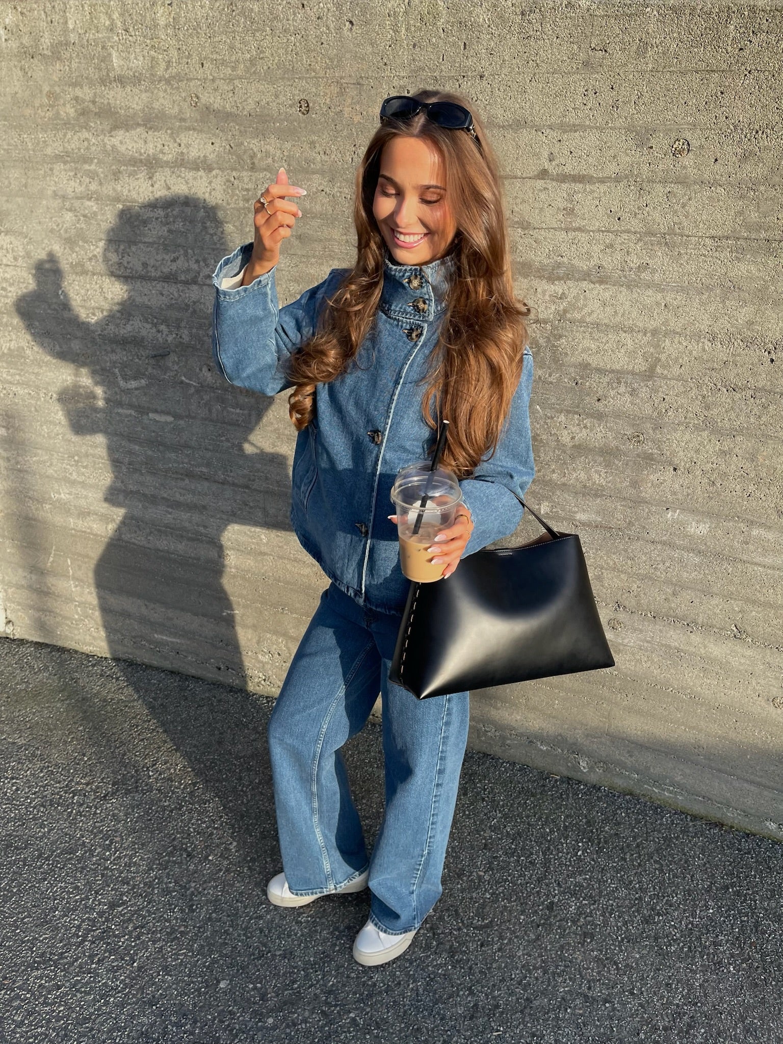 OBJTILLA Denim Jacket - Medium Blue Denim