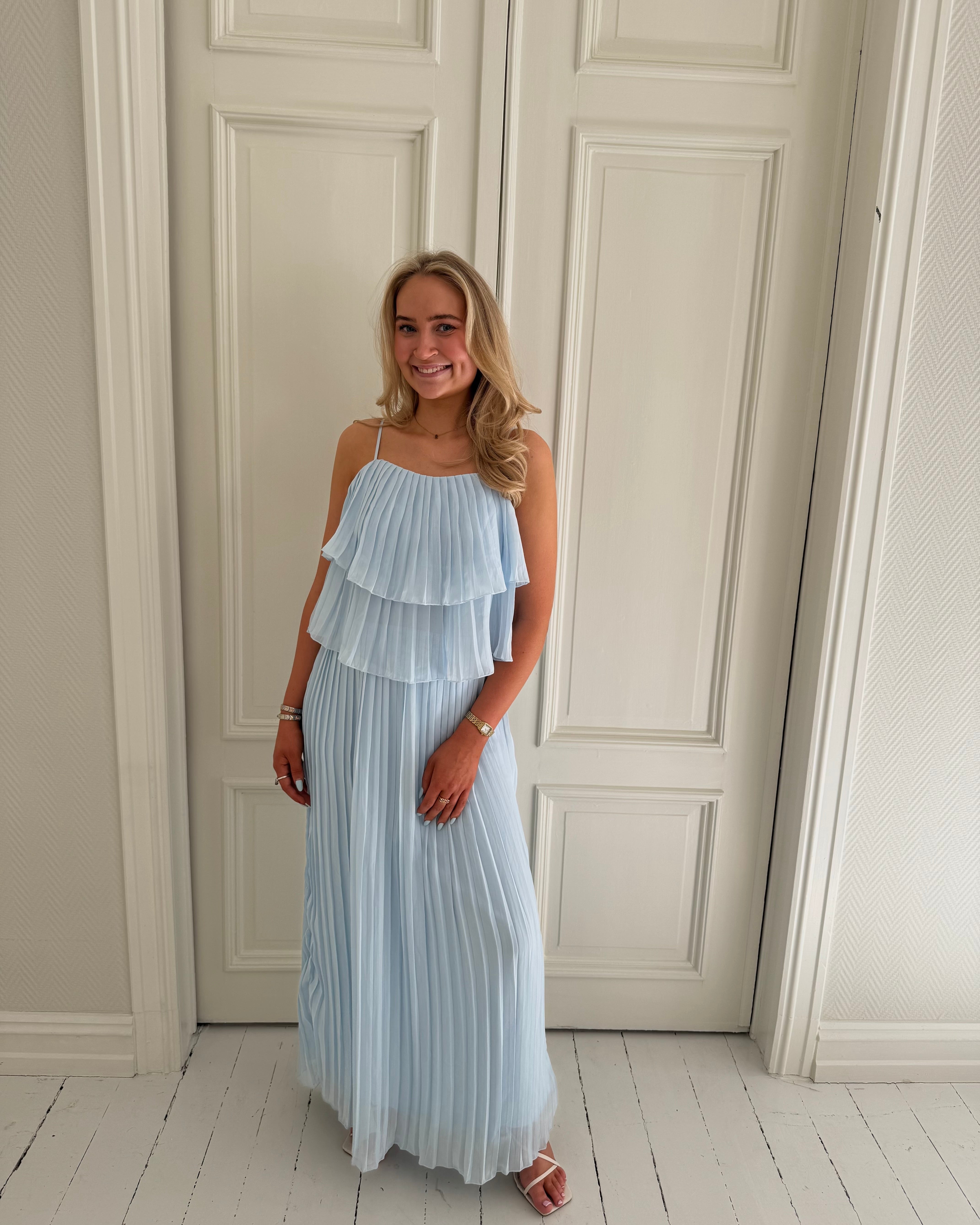 VICHIFFAN Long Dress - Nantucket Breeze
