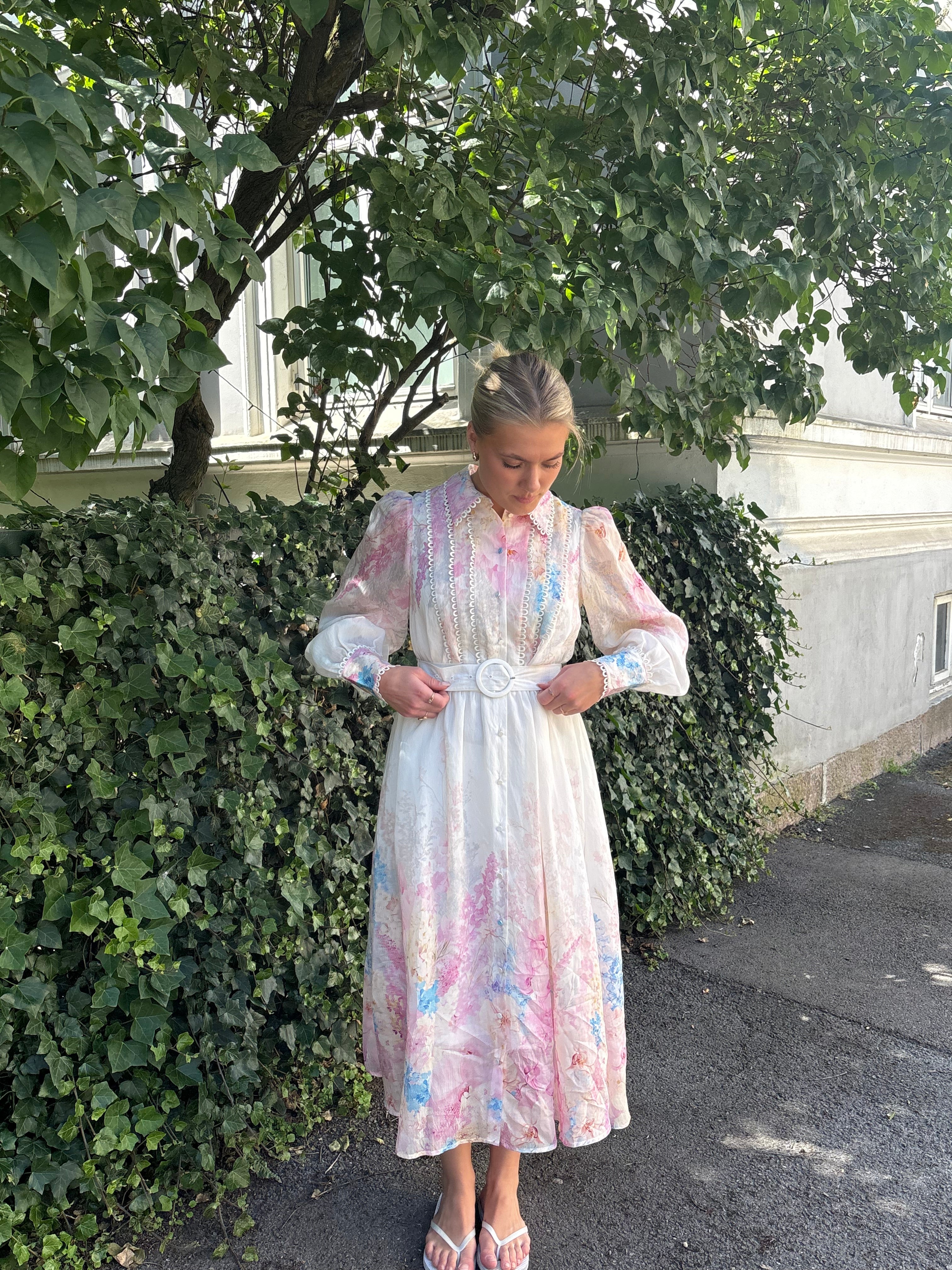 YASFLORENCE LONG DRESS - Pristine