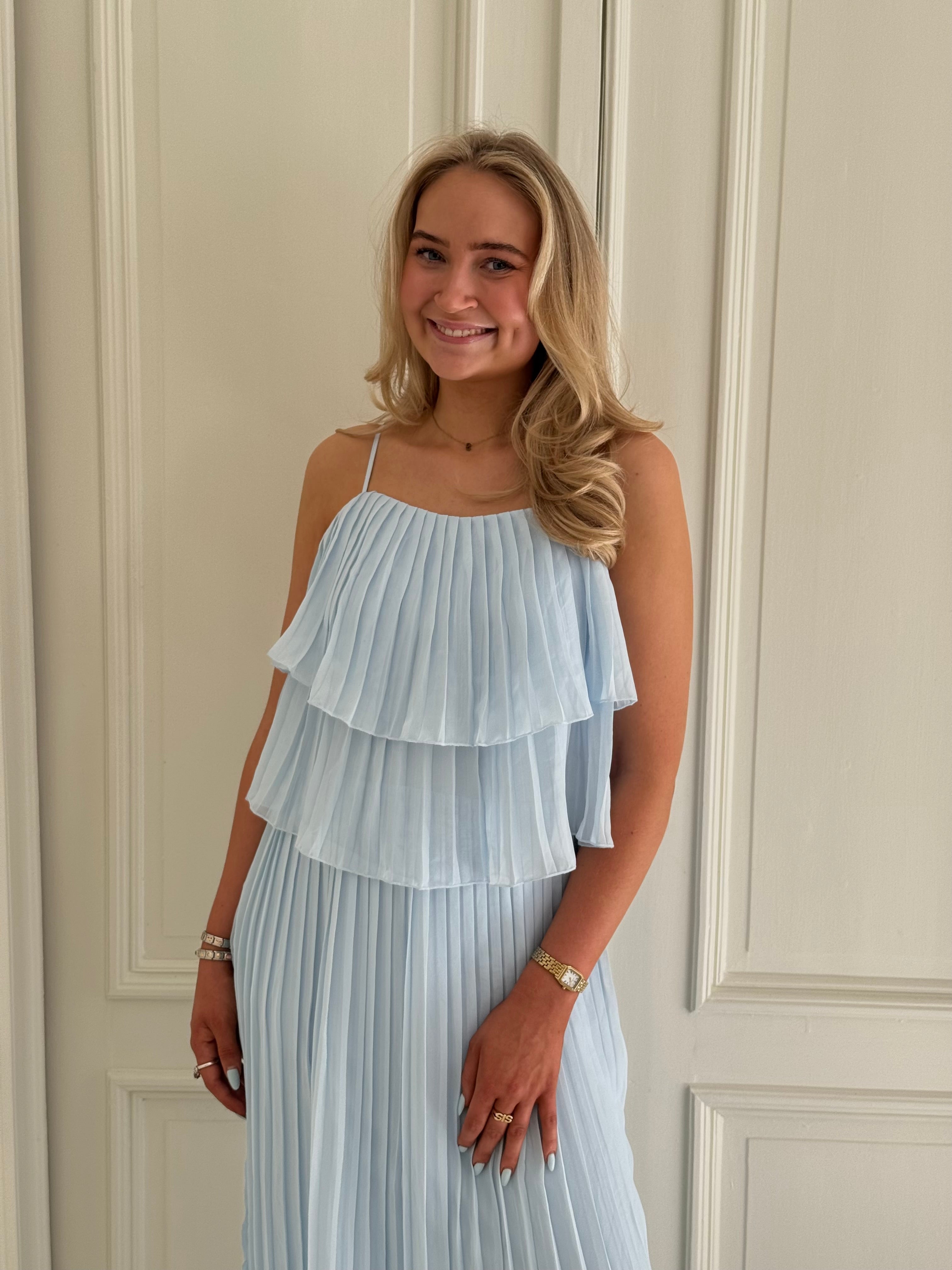 VICHIFFAN Long Dress - Nantucket Breeze