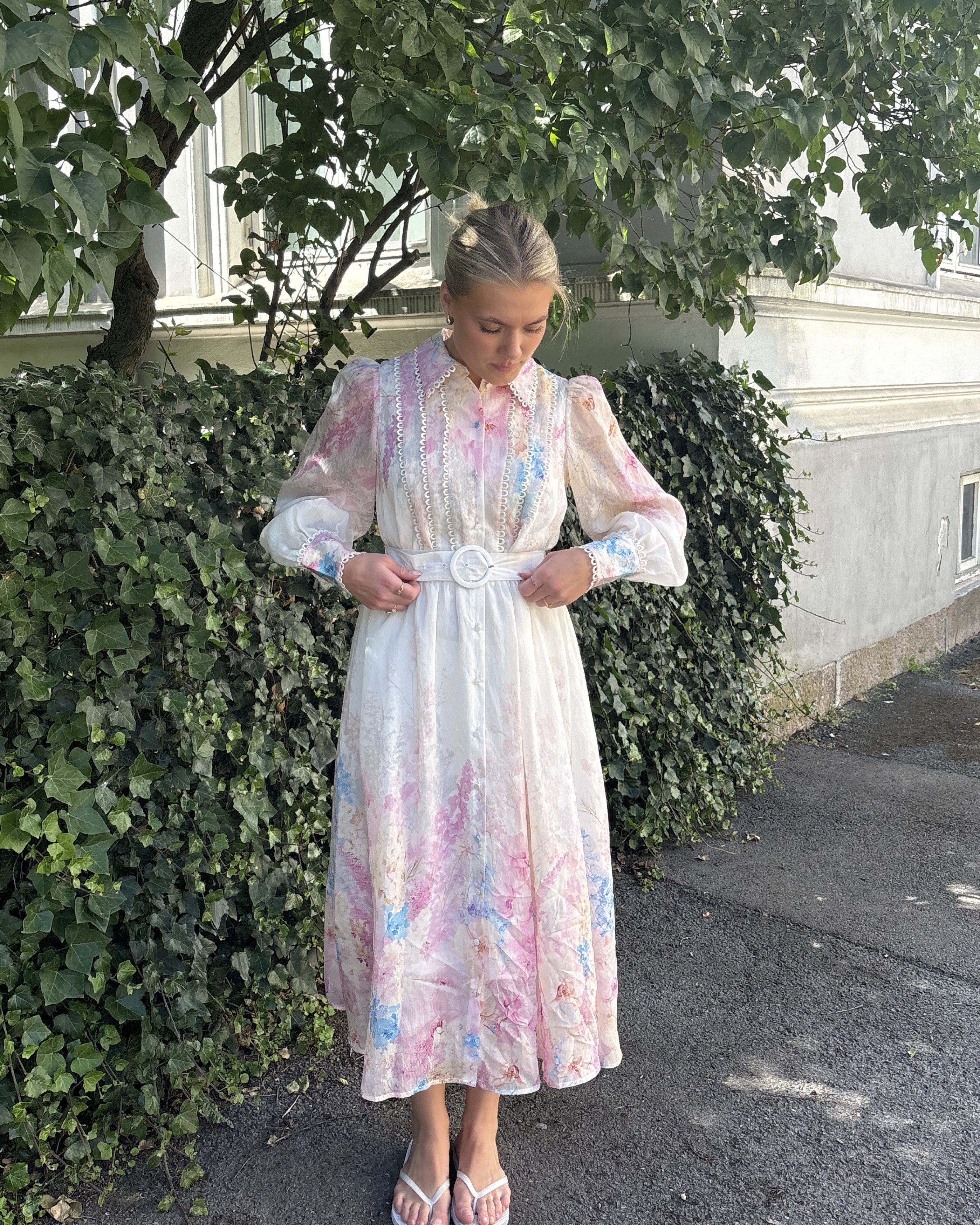 YASFLORENCE LONG DRESS - Pristine