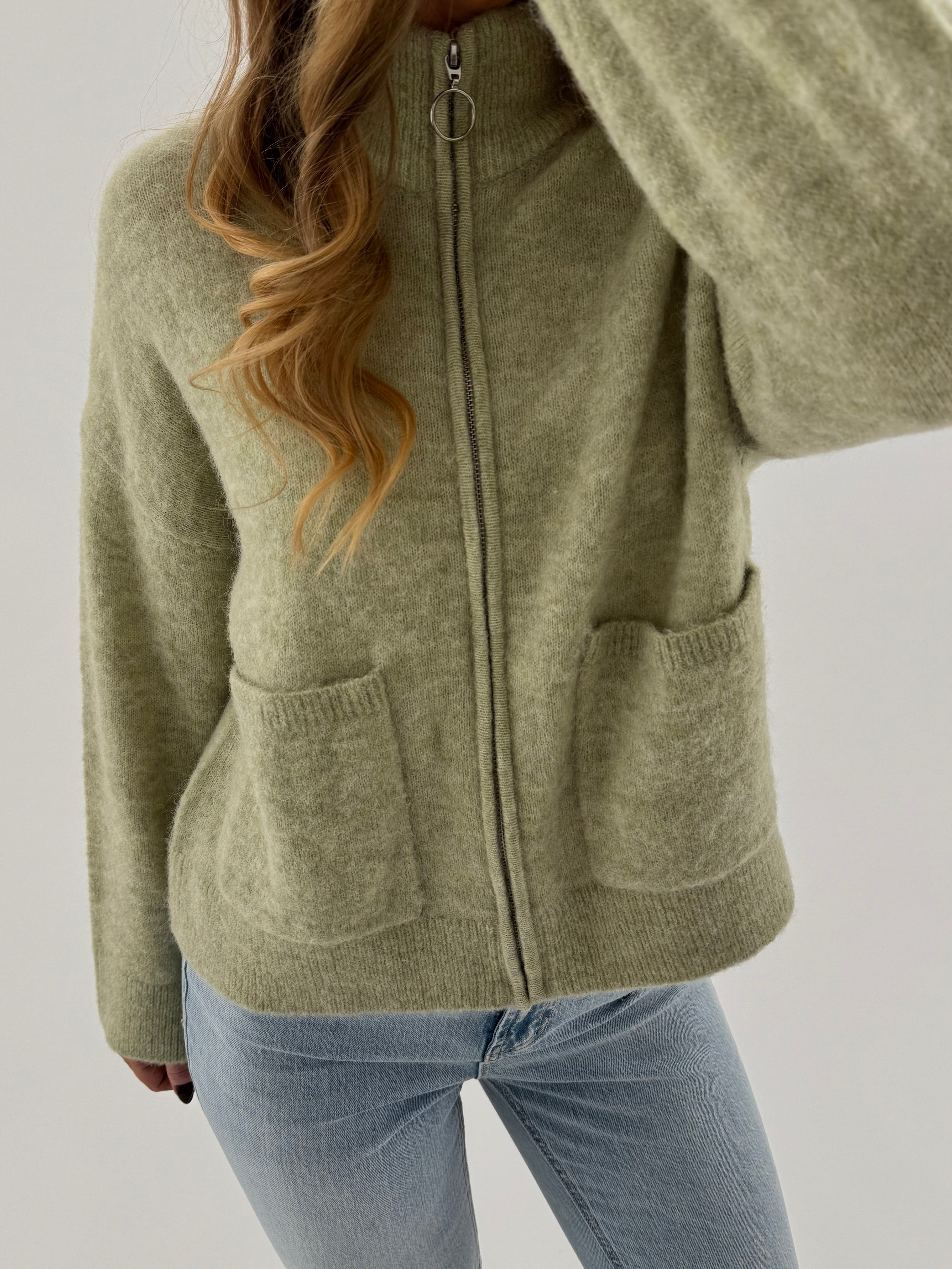 SLWSIA Knit Cardigan - Lint