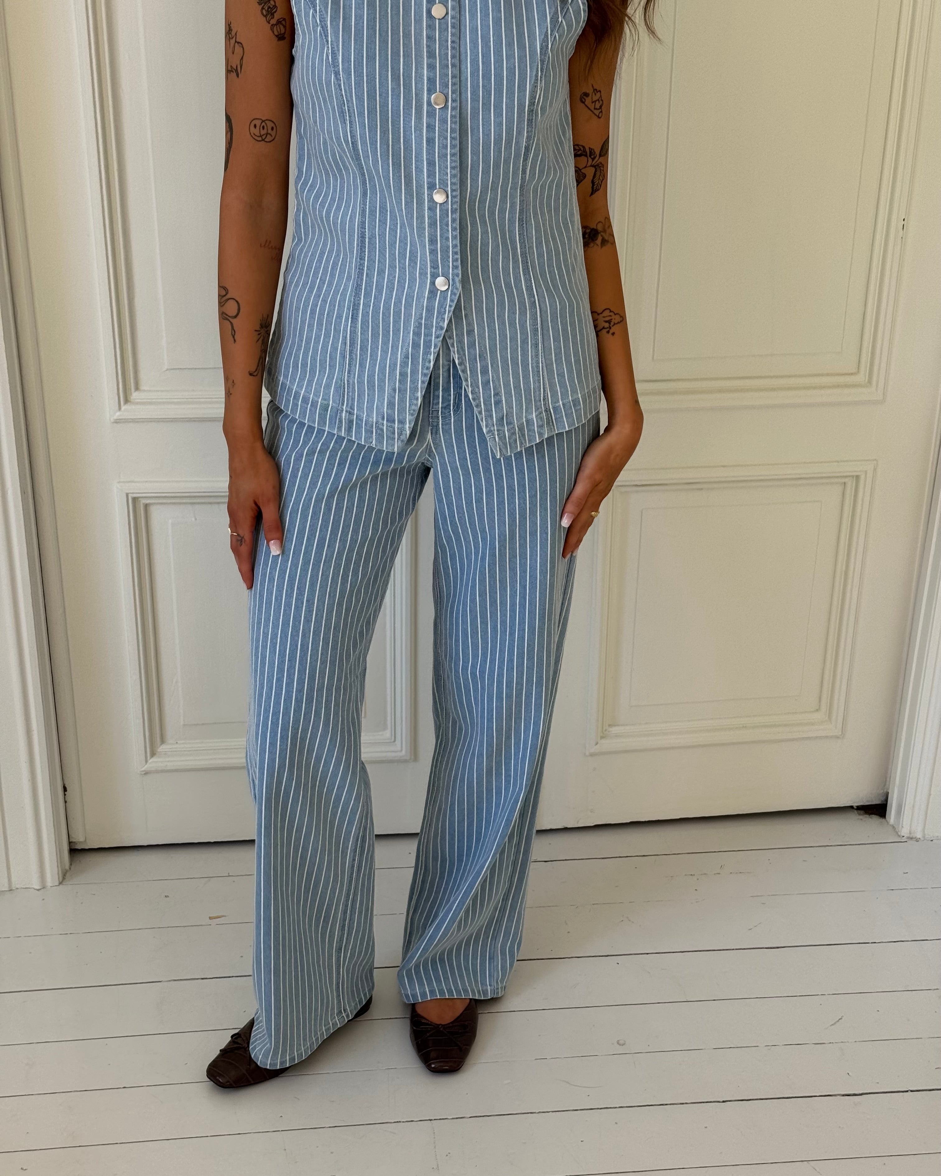 OBJSANNI Jeans - Light Blue Denim