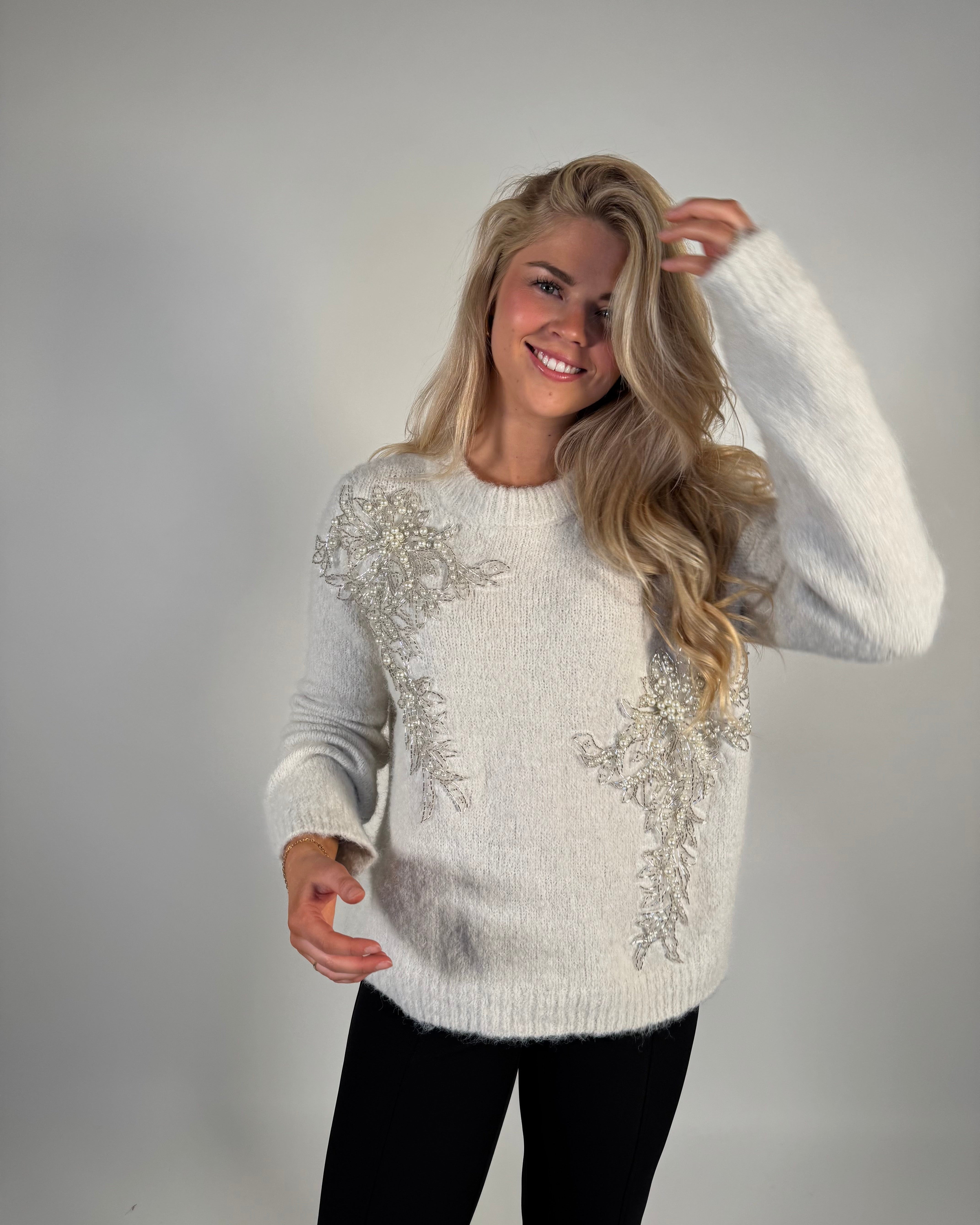 OBJMELEA Pullover - Birch