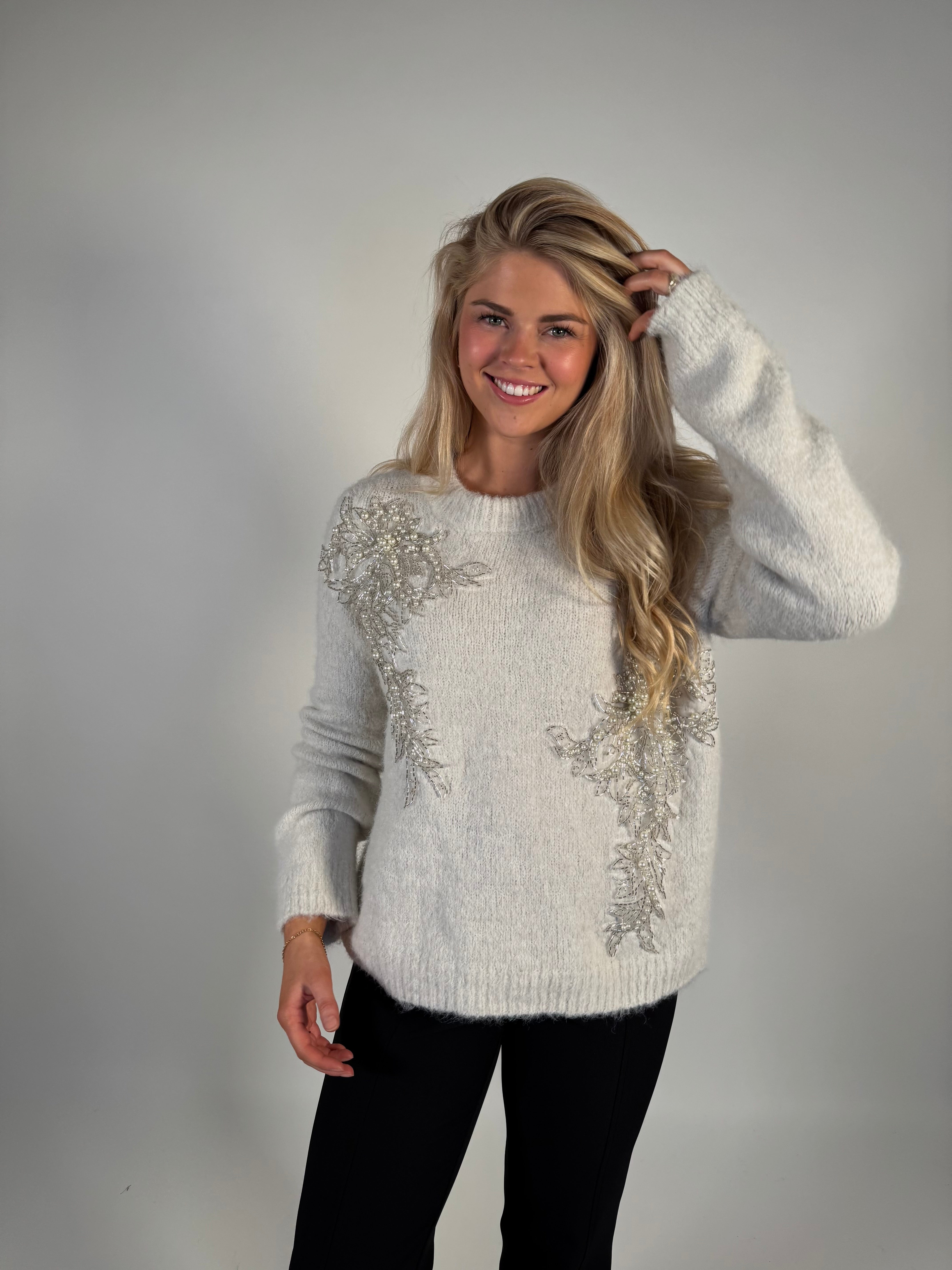OBJMELEA Pullover - Birch