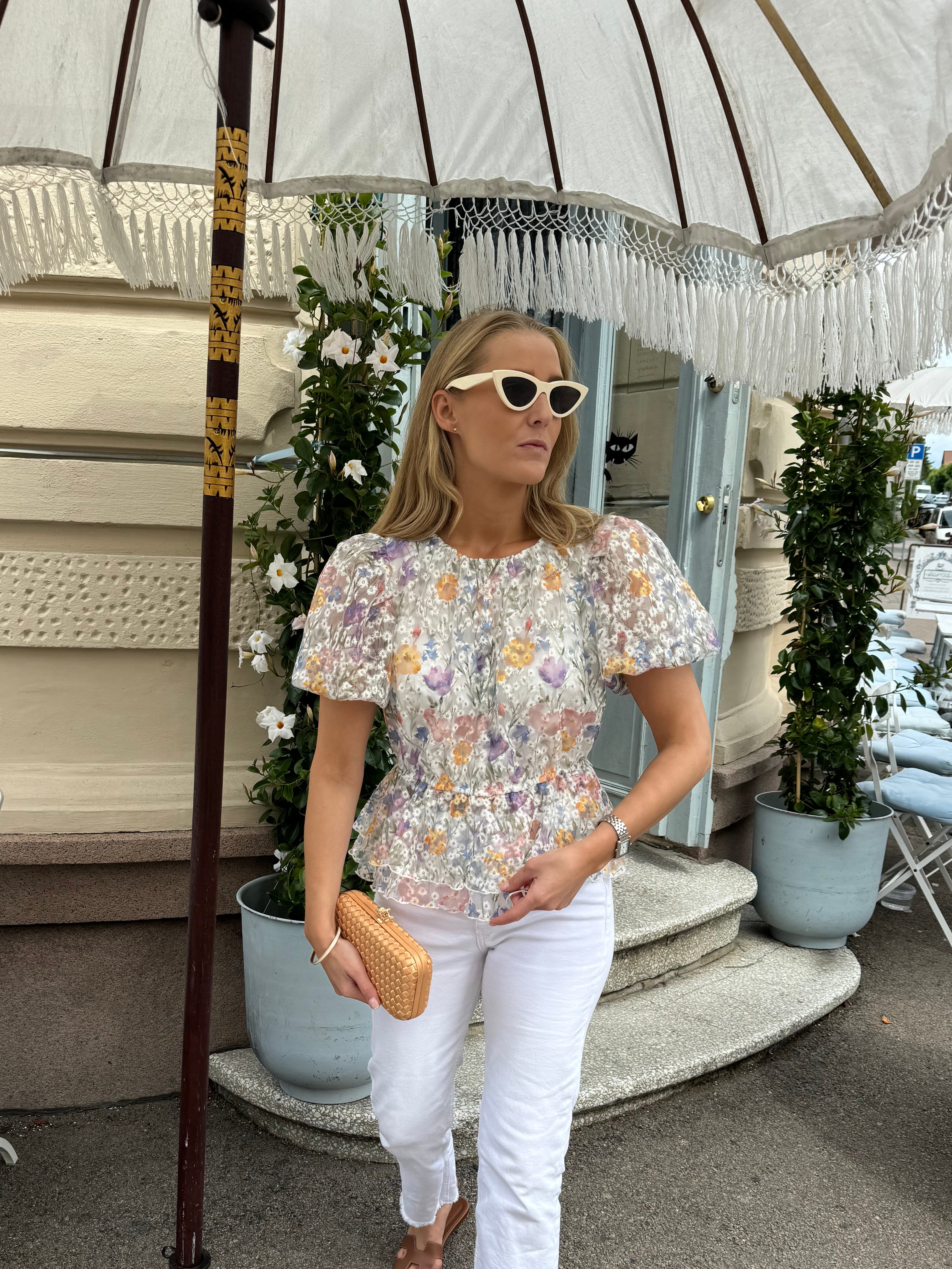 YASLEANNA Top - Star White