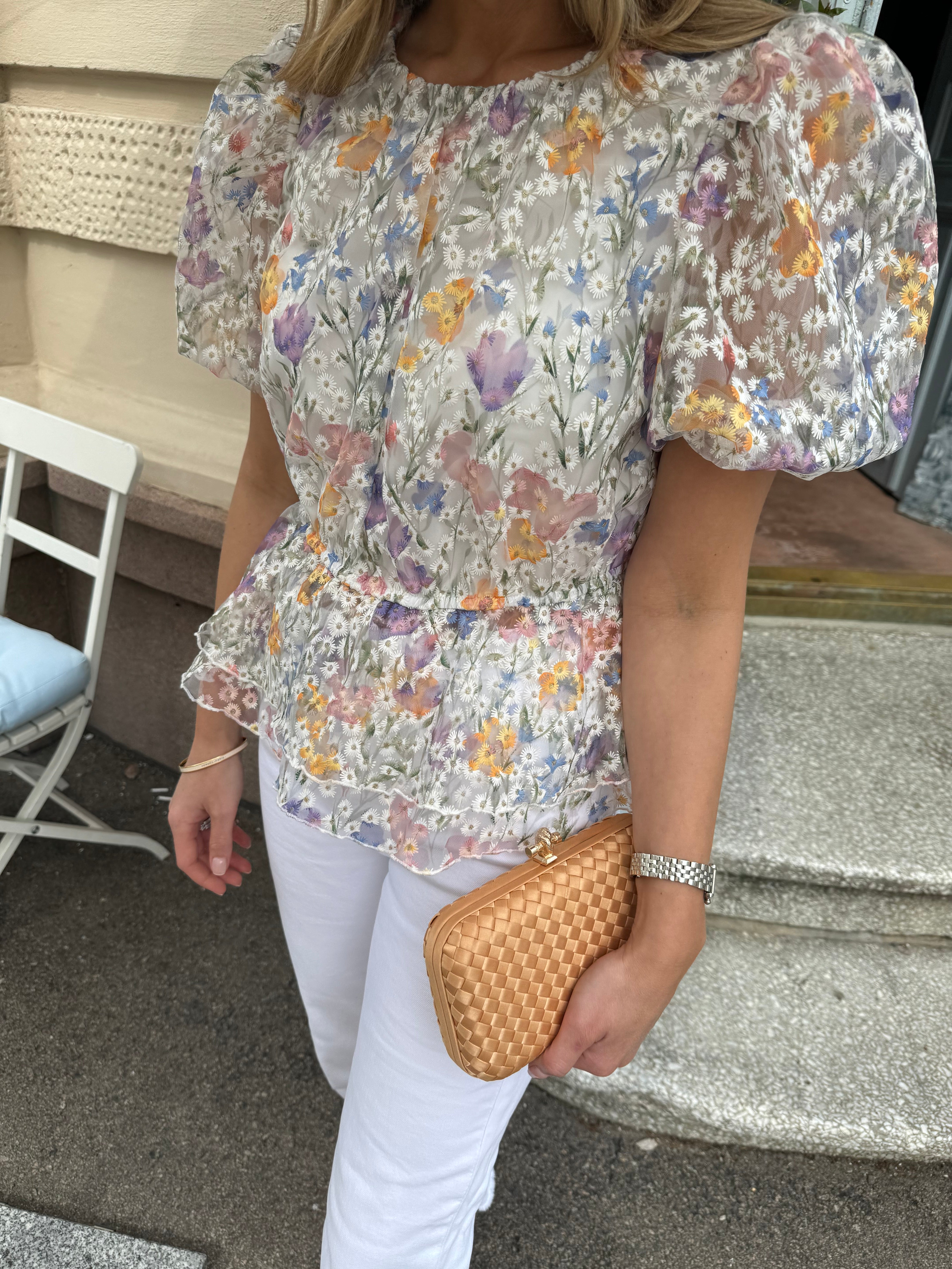 YASLEANNA Top - Star White