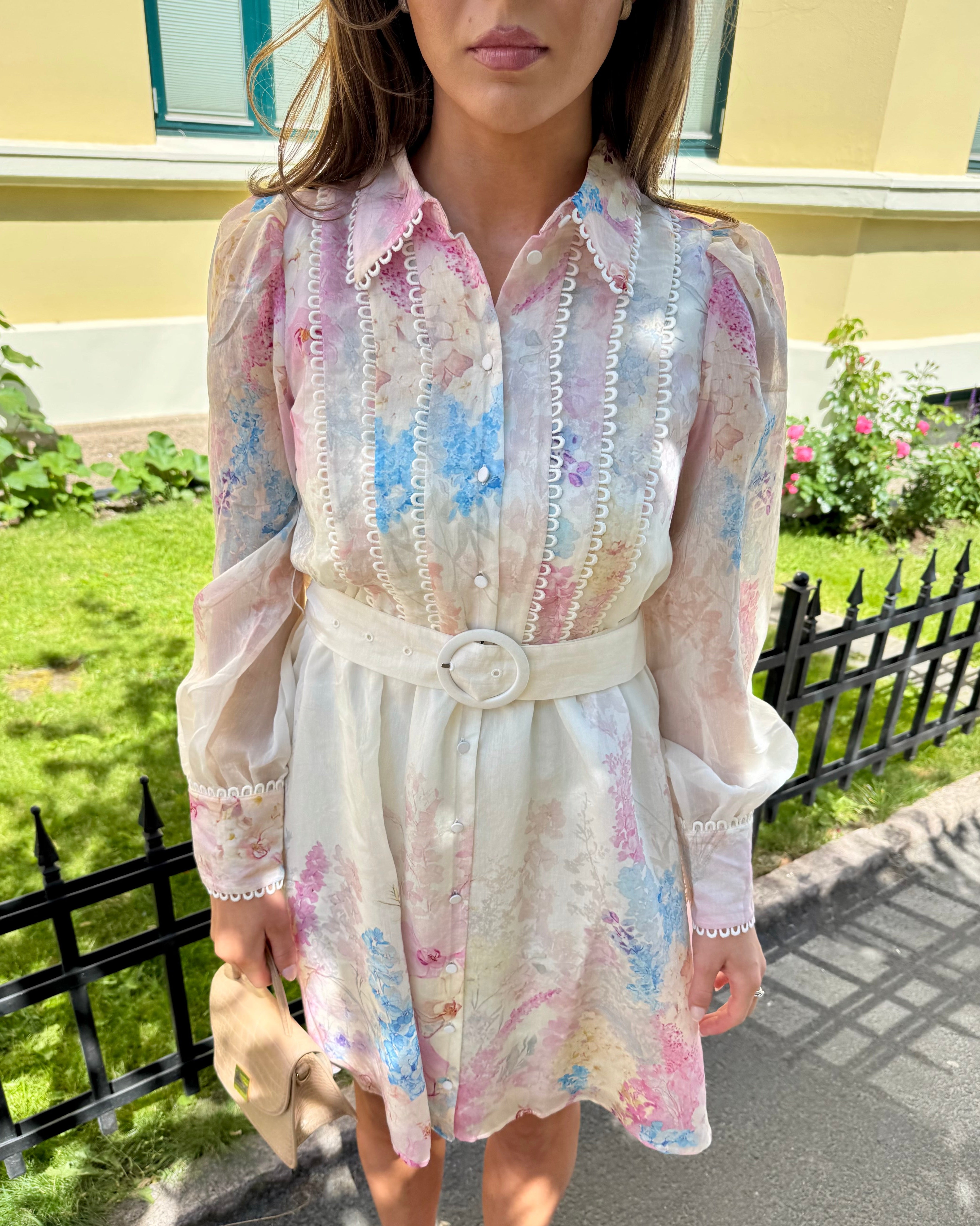 YASFLORENCE Short Dress - Pristine
