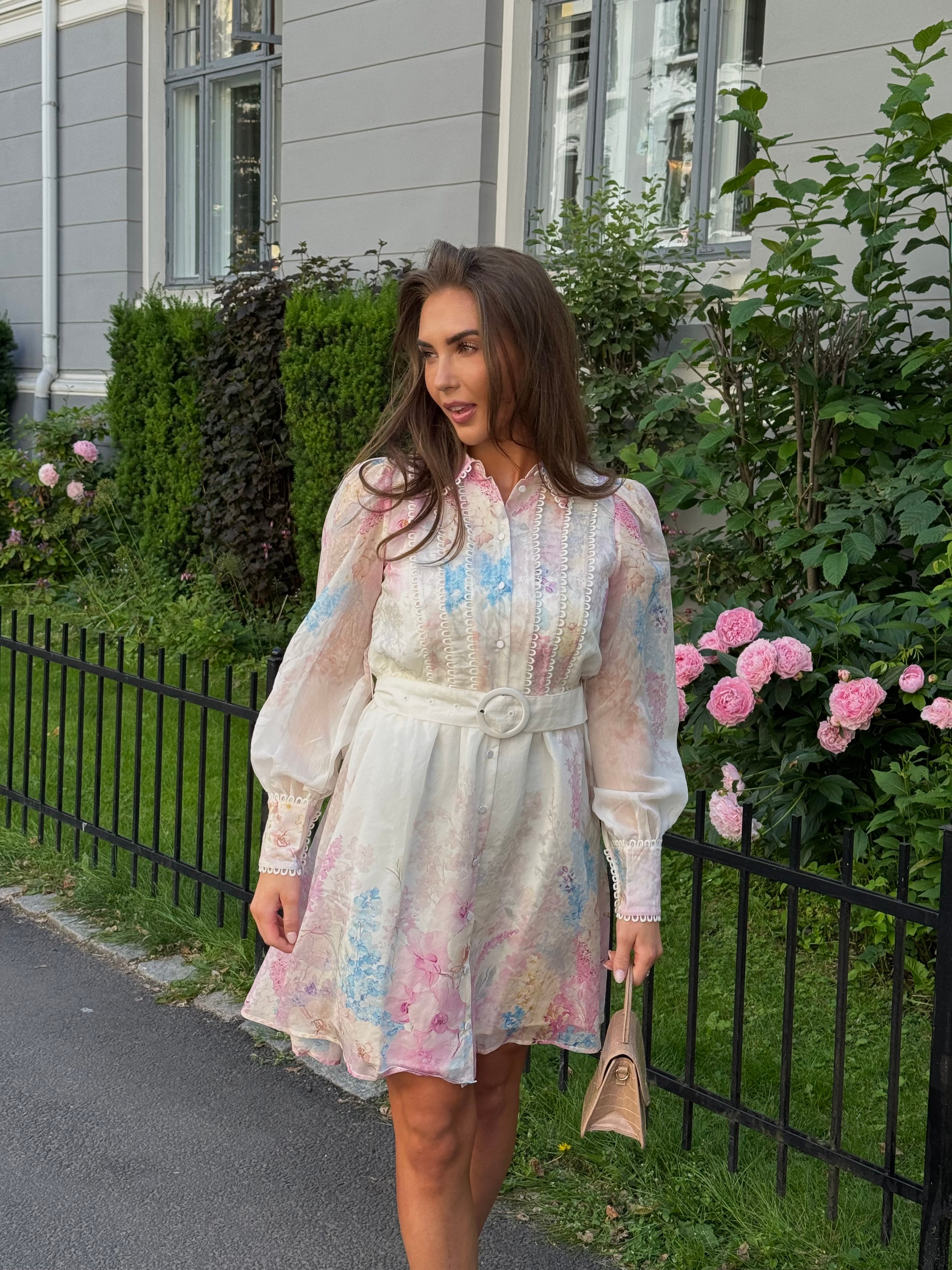 YASFLORENCE Short Dress - Pristine