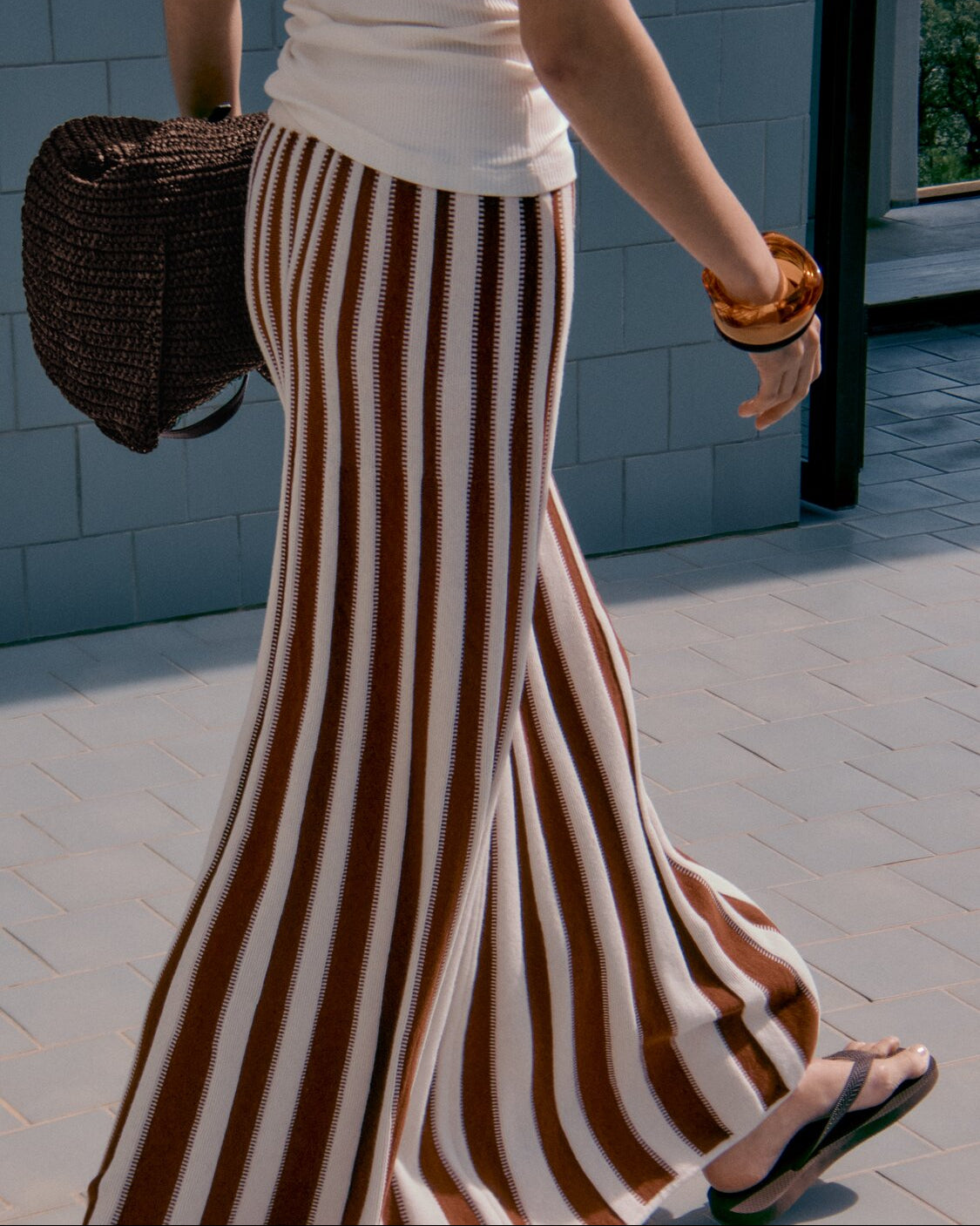 SLFLINA Long Skirt - Birch