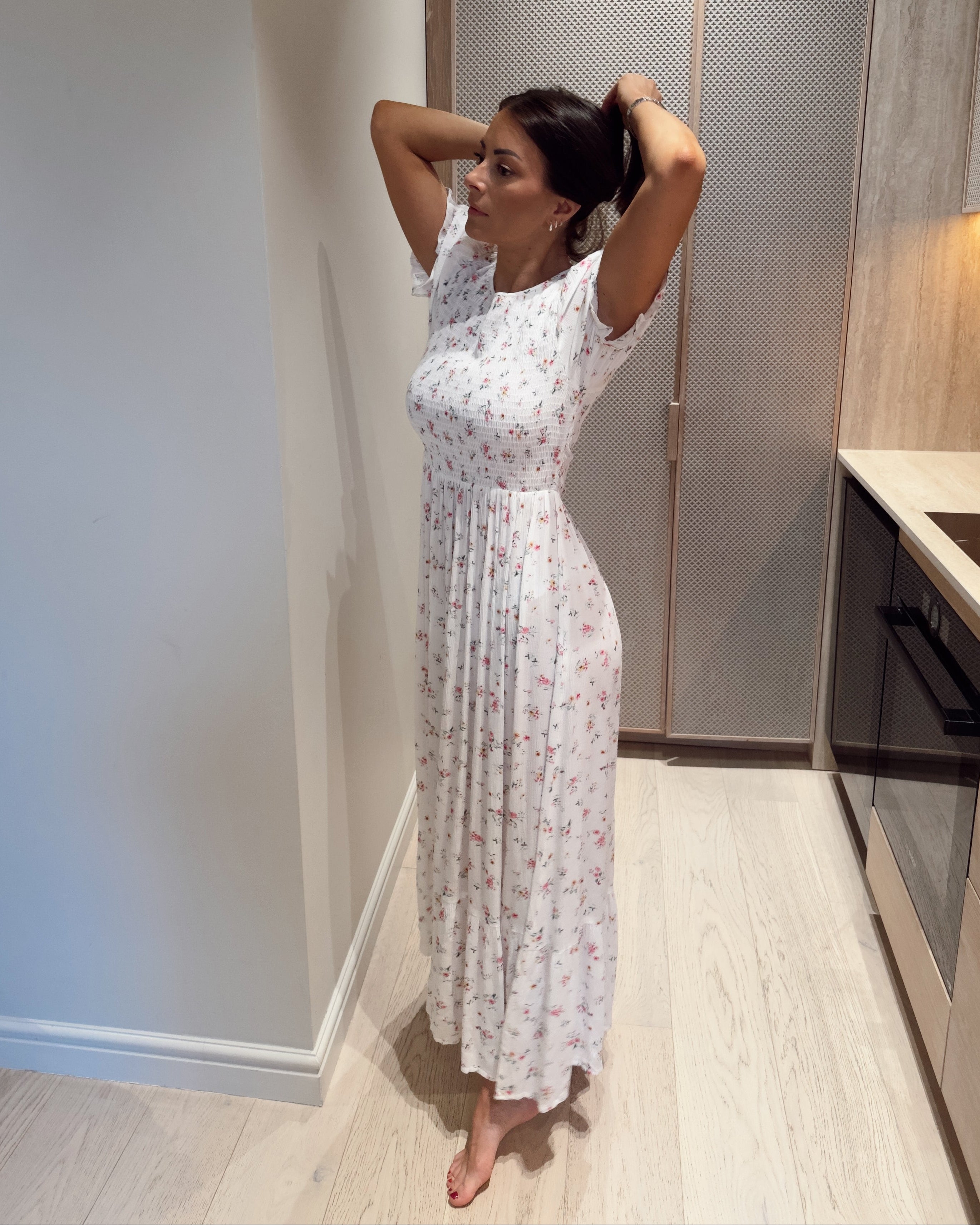 VIGREIS Long Dress - Snow White