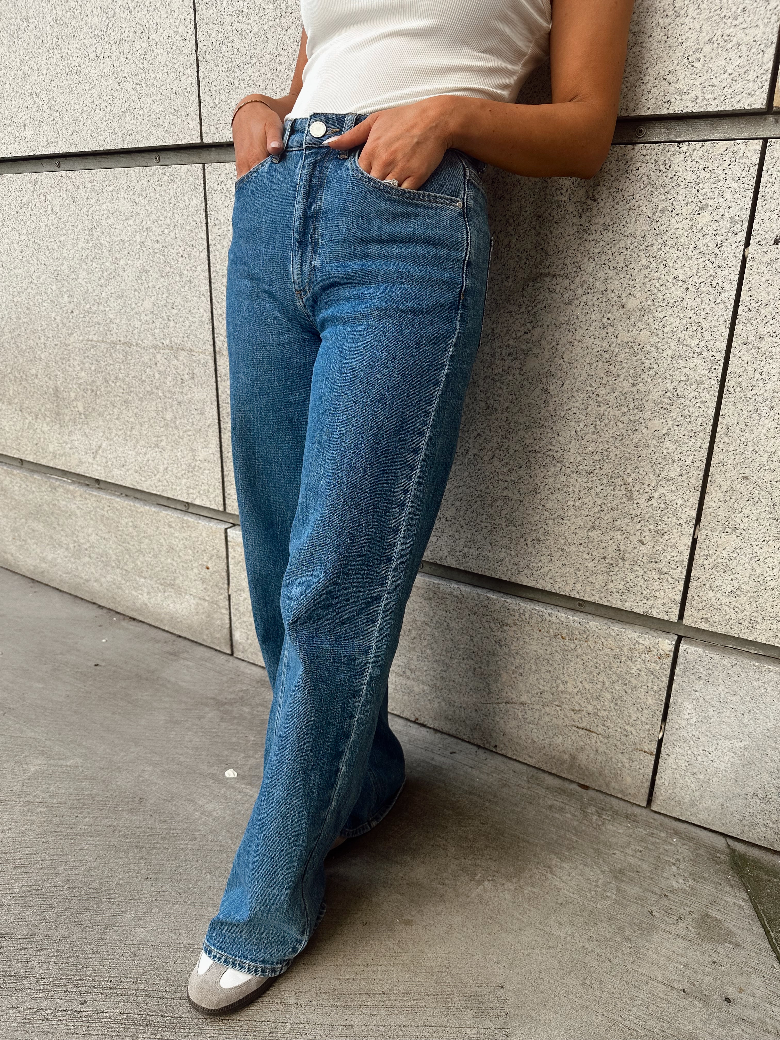 VIFREYA Jeans - Medium Blue Denim