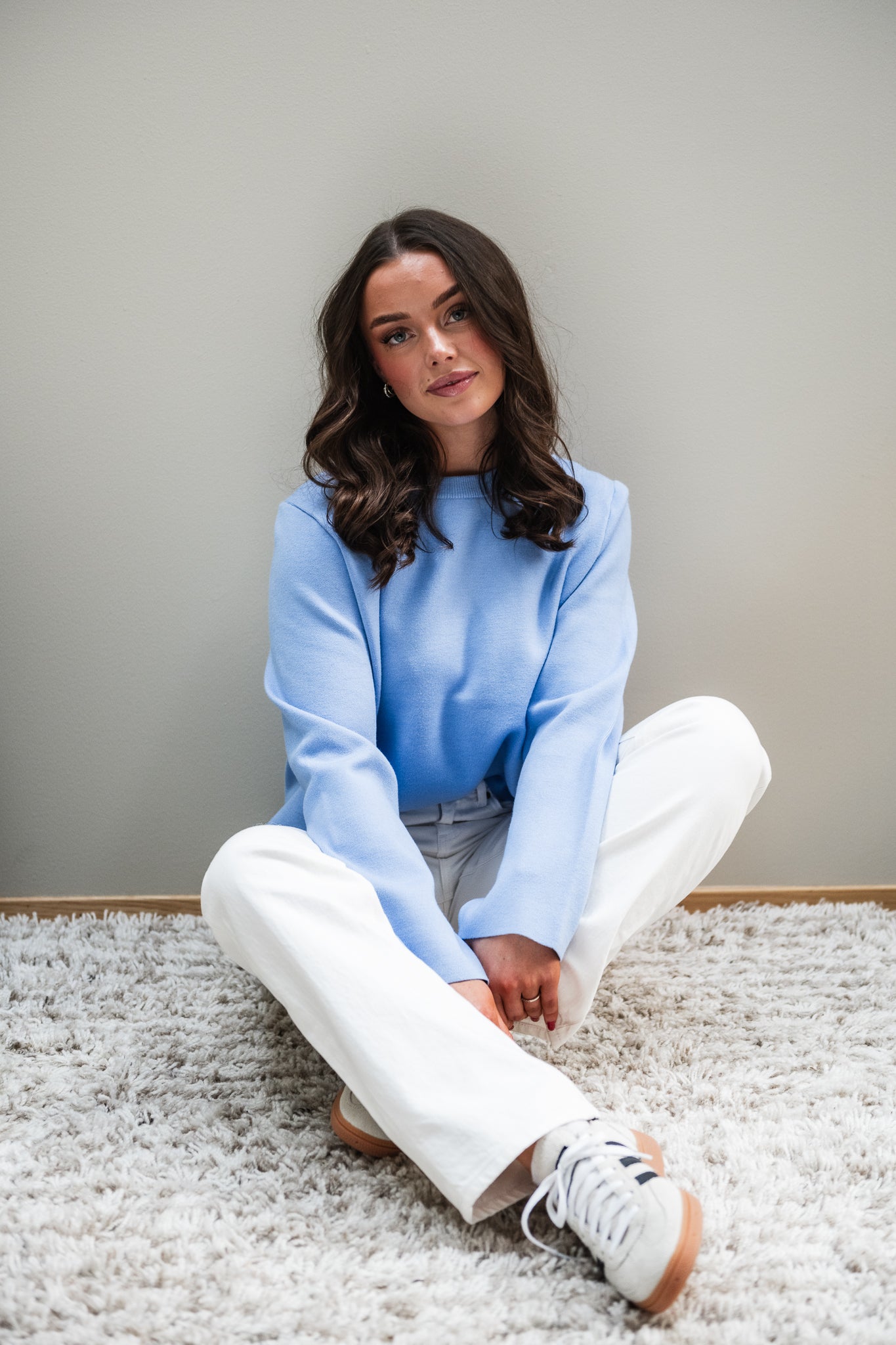 OBJREYNARD Pullover - Cornflower Blue