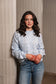 OBJFLORA Pullover - Cornflower Blue