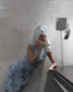 YASFLOREE Long Dress - Halogen Blue