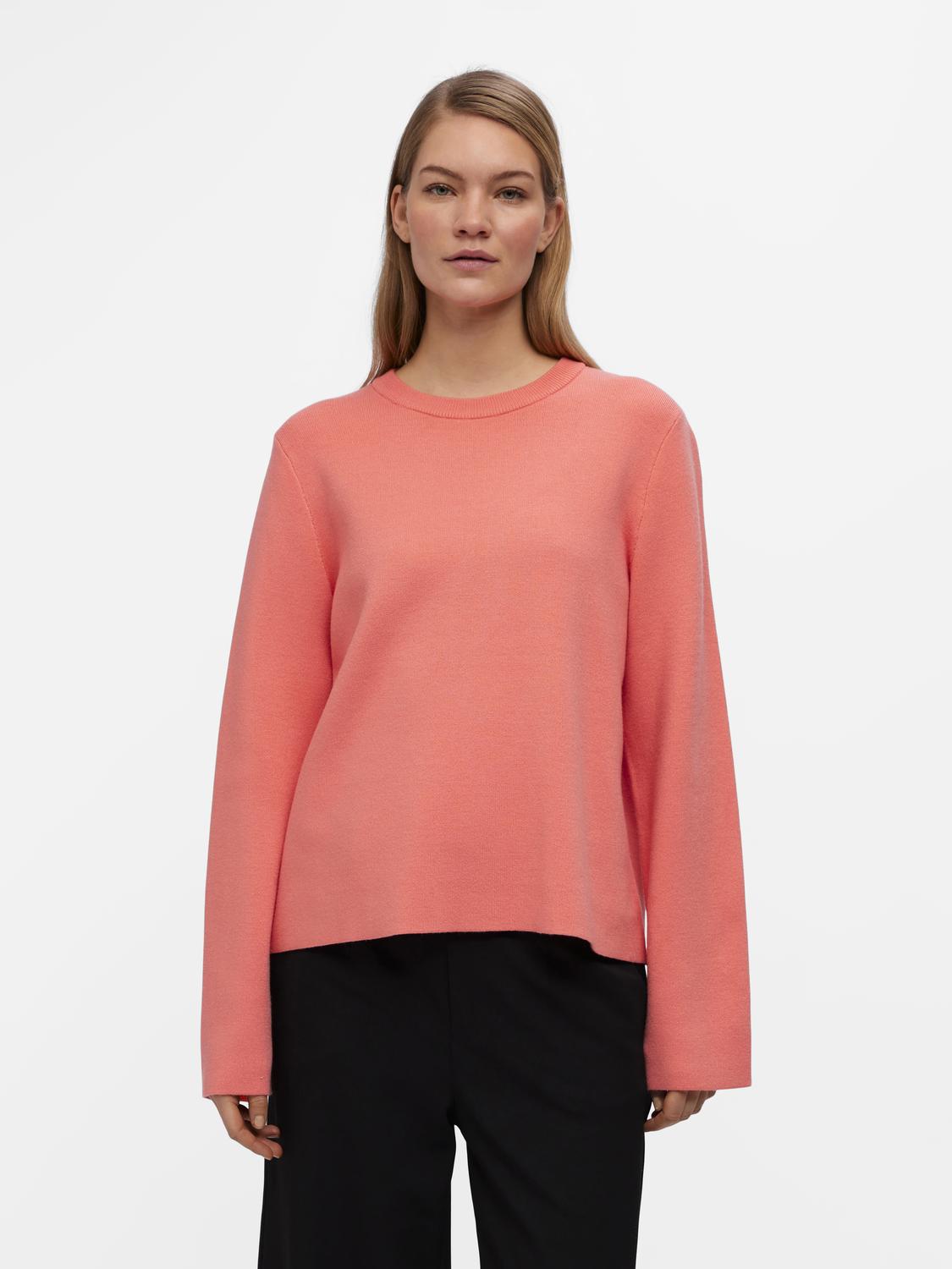 OBJREYNARD Pullover - Georgia Peach