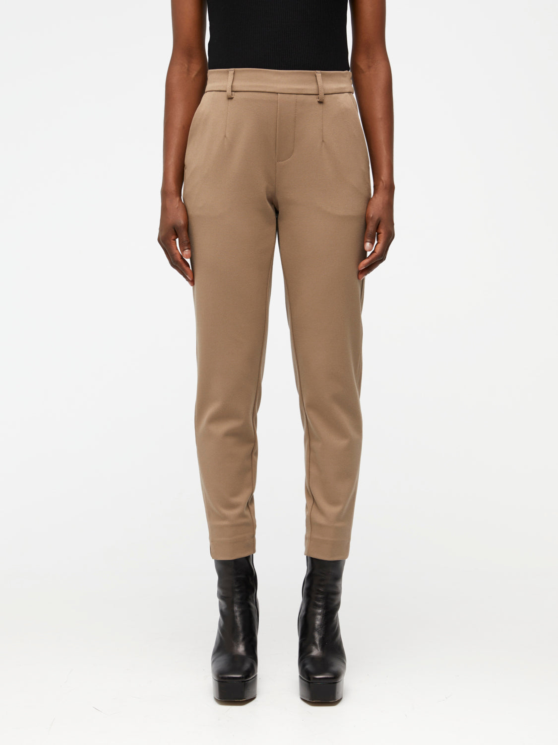 OBJLISA Slim Pant - Fossil
