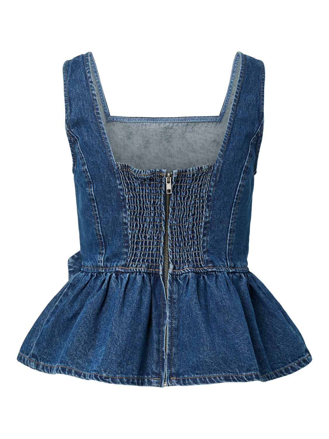 YASELSIE TOP -  Medium Blue Denim
