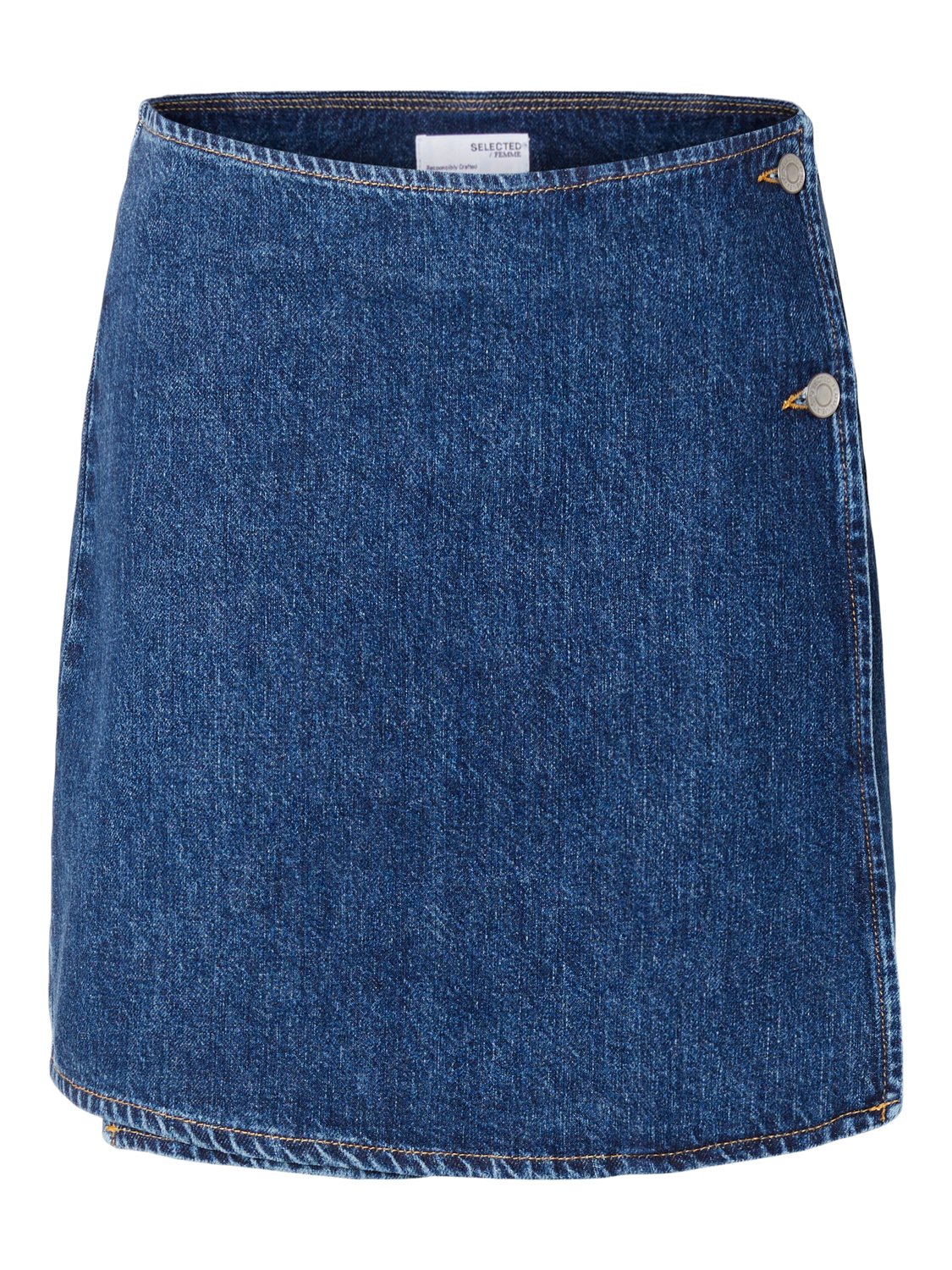 SLFCLAIR Skirt - Medium Blue Denim