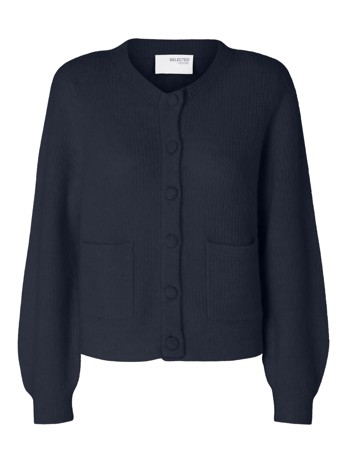 SLFSIA Knit Cardigan - Dark Sapphire