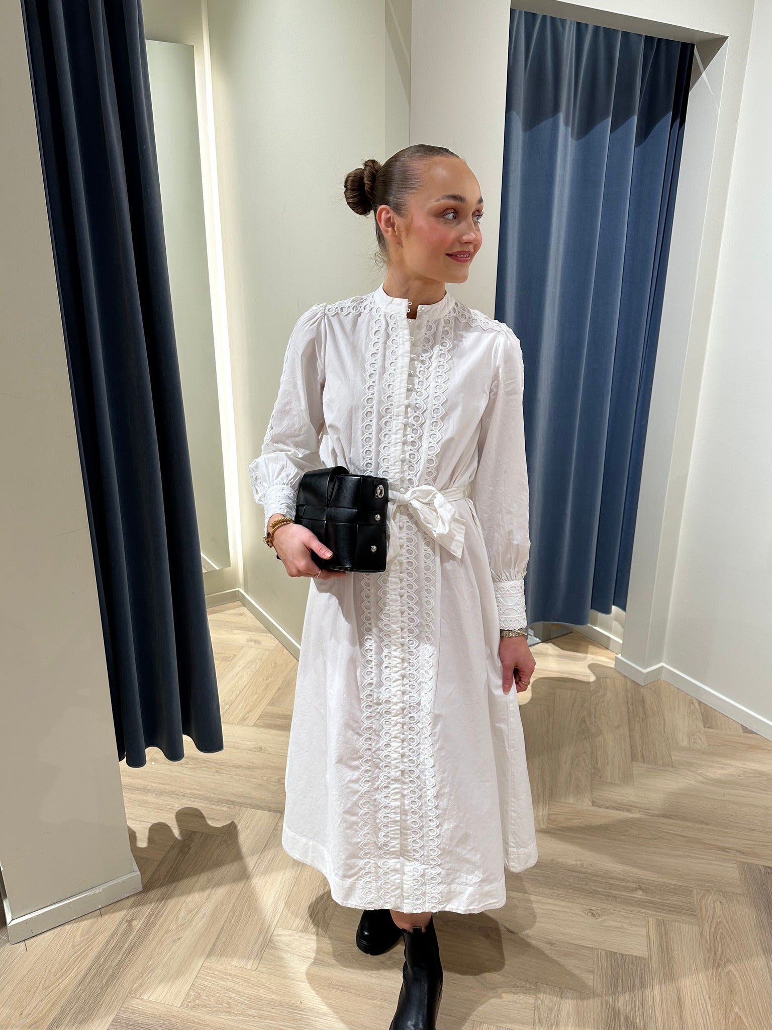 YASYAMINA Long Dress - Star White