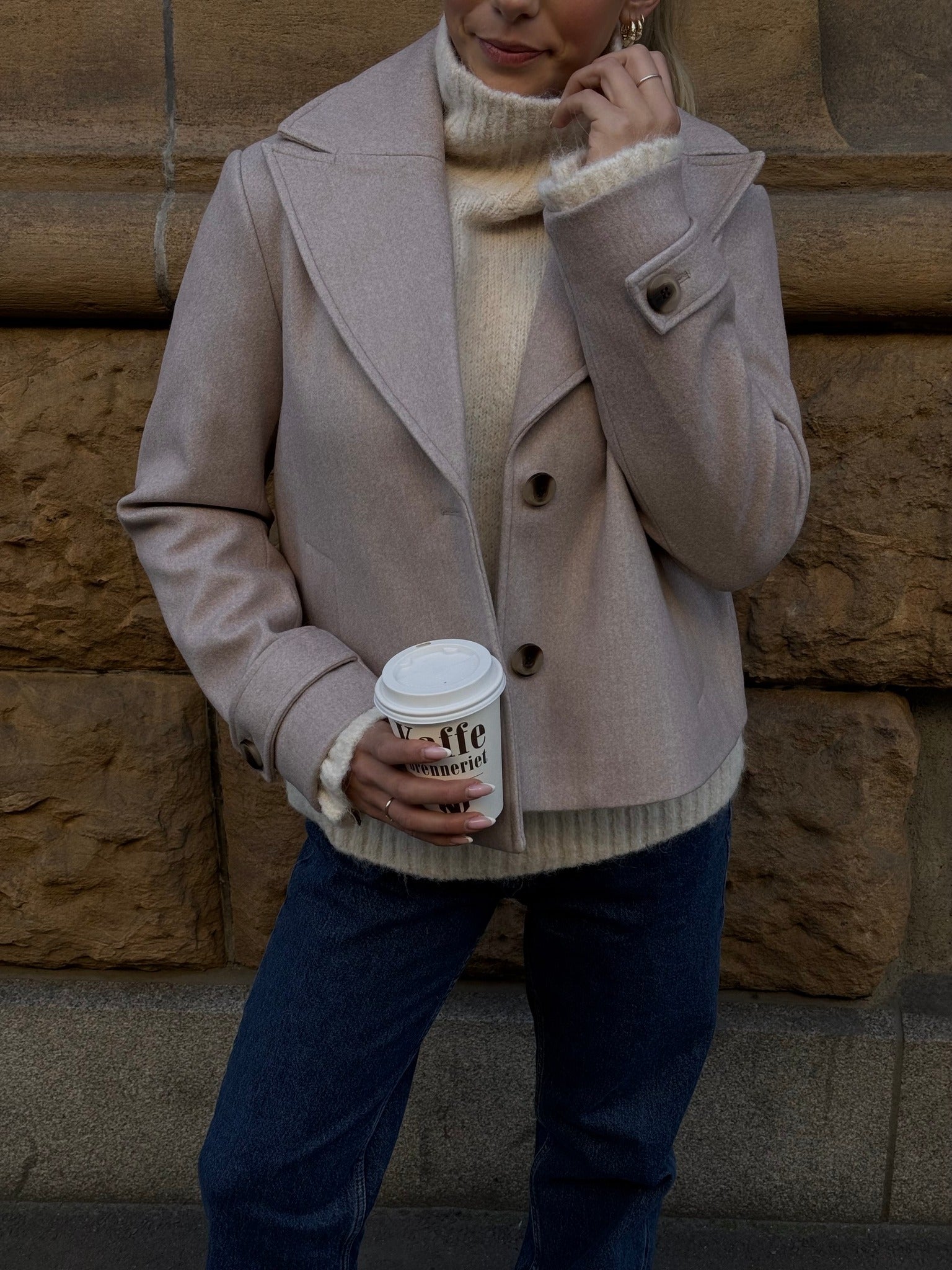 VISOLO Jacket - Natural Melange