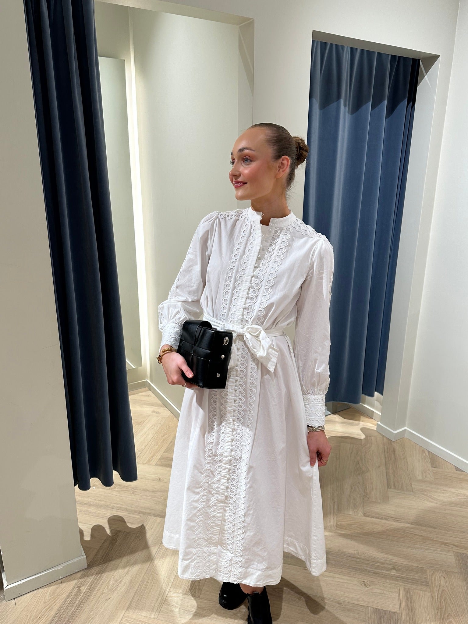 YASYAMINA Long Dress - Star White